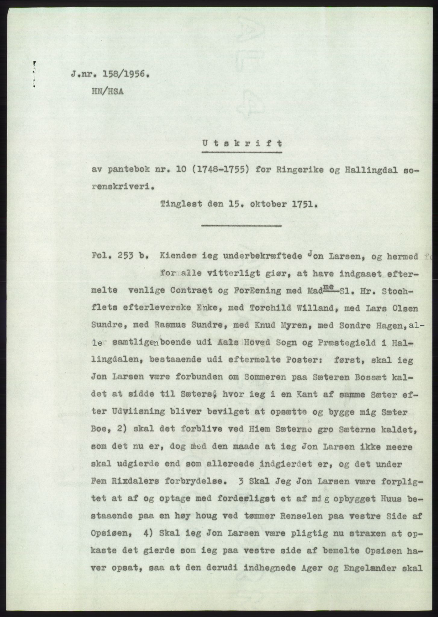Statsarkivet i Kongsberg, SAKO/A-0001, 1955-1956, p. 234