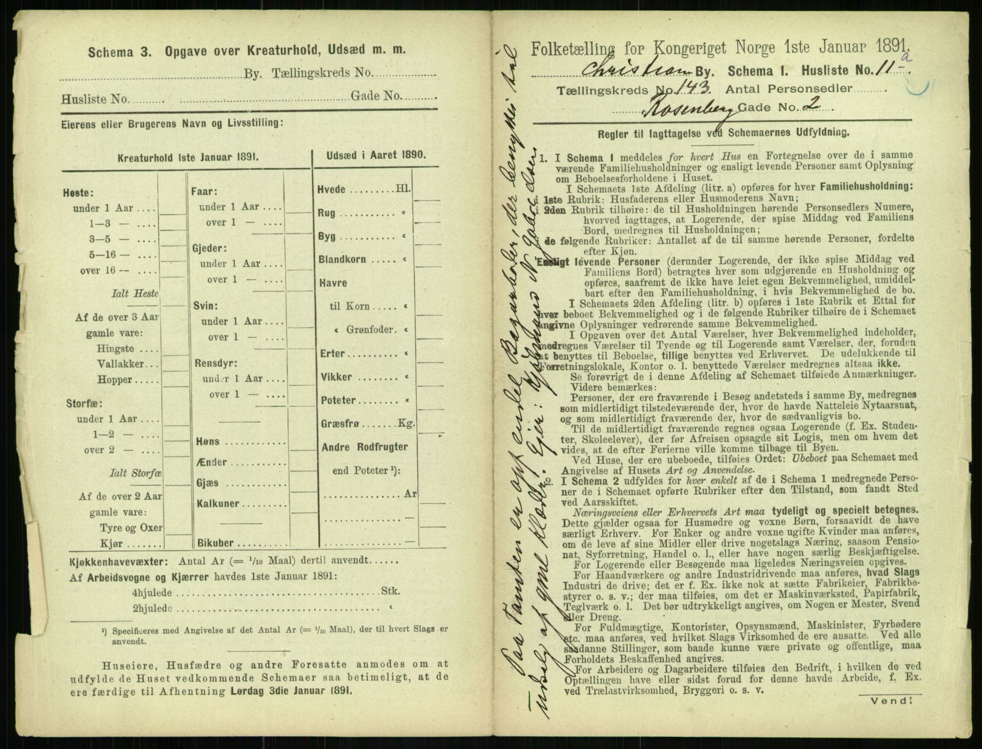 RA, 1891 census for 0301 Kristiania, 1891, p. 78712