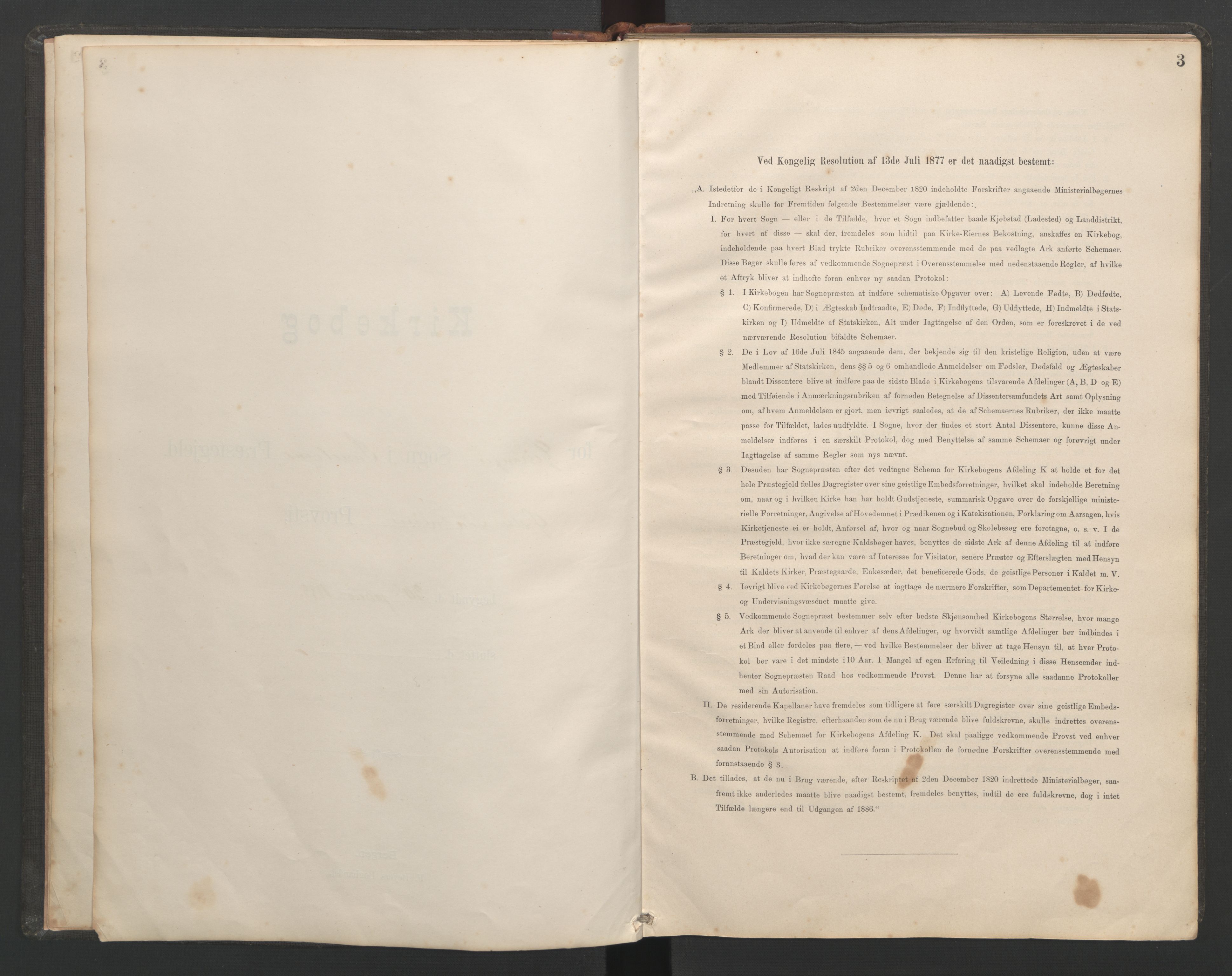 Ministerialprotokoller, klokkerbøker og fødselsregistre - Møre og Romsdal, SAT/A-1454/518/L0236: Parish register (copy) no. 518C03, 1889-1960, p. 3