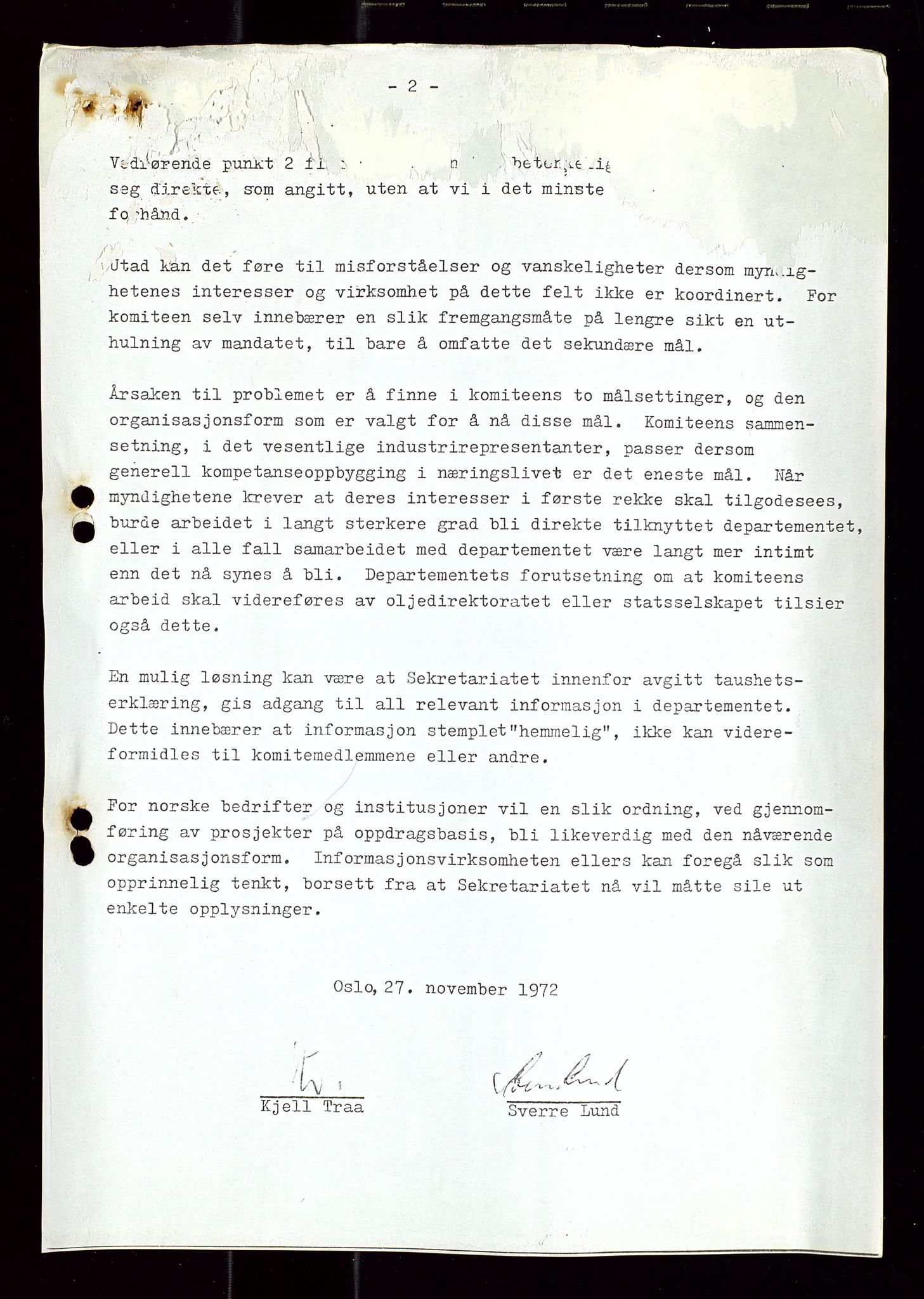 Industridepartementet, Oljekontoret, AV/SAST-A-101348/Di/L0003: DWP, møtereferater, 1972-1974, p. 11