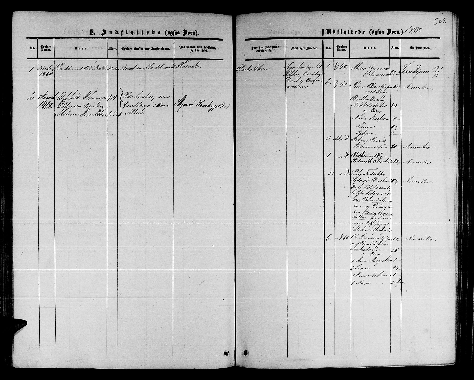 Alta sokneprestkontor, SATØ/S-1338/H/Hb/L0001.klokk: Parish register (copy) no. 1, 1858-1878, p. 507-508