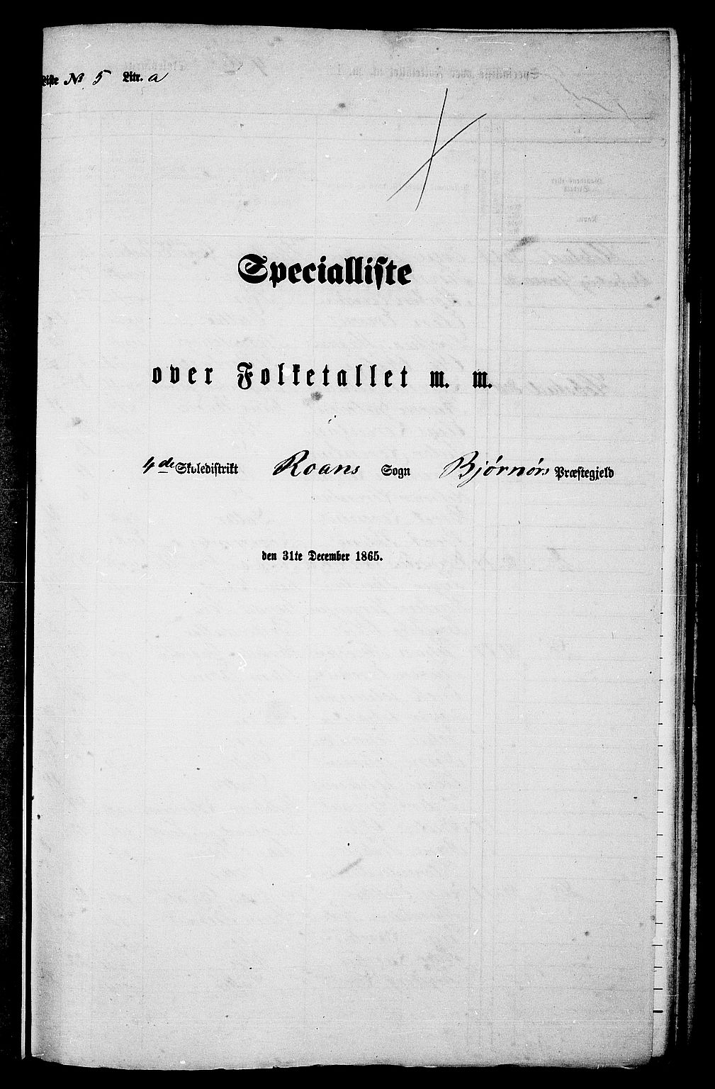 RA, 1865 census for Bjørnør, 1865, p. 72