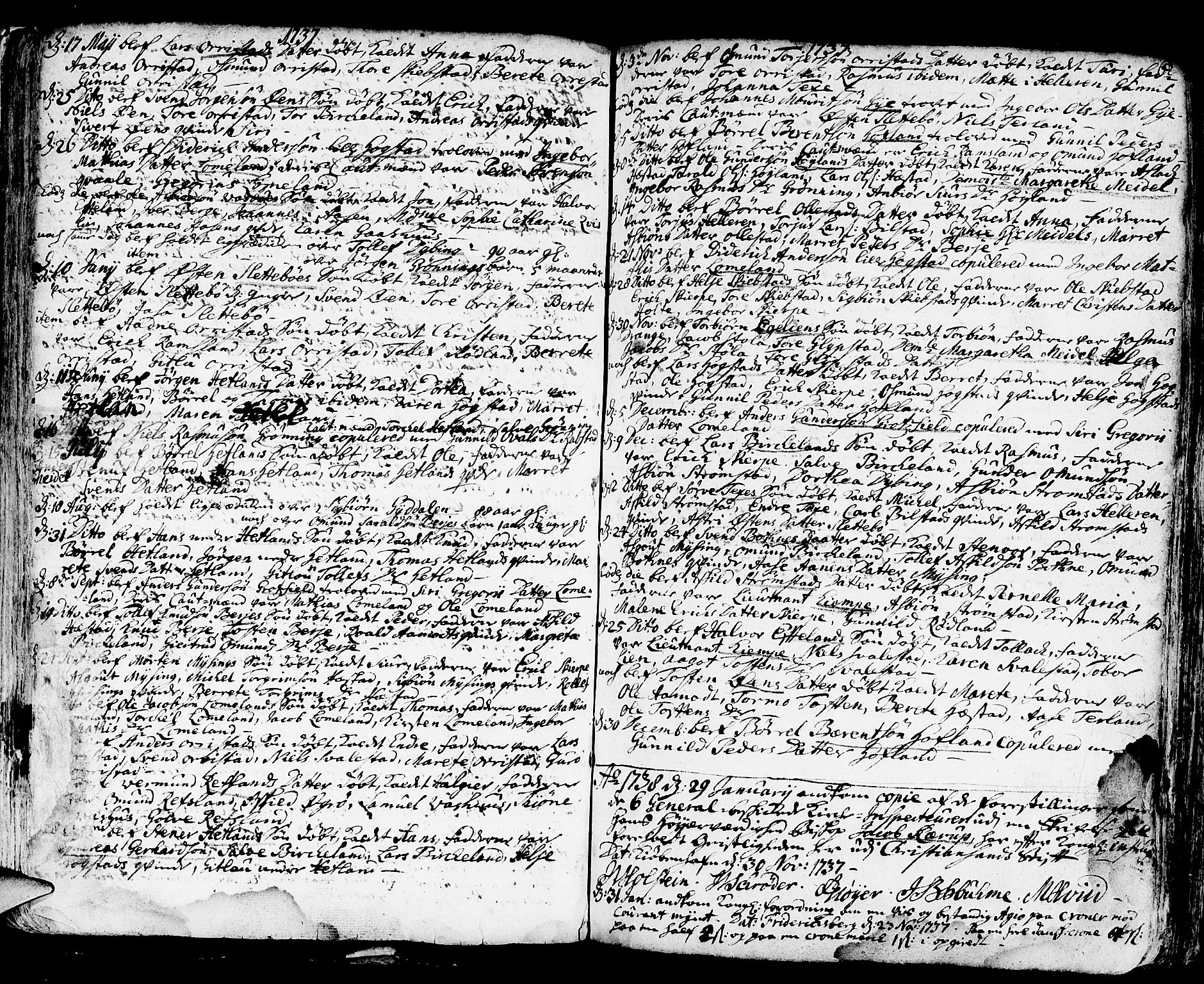 Helleland sokneprestkontor, SAST/A-101810: Parish register (official) no. A 1 /1, 1713-1761, p. 62