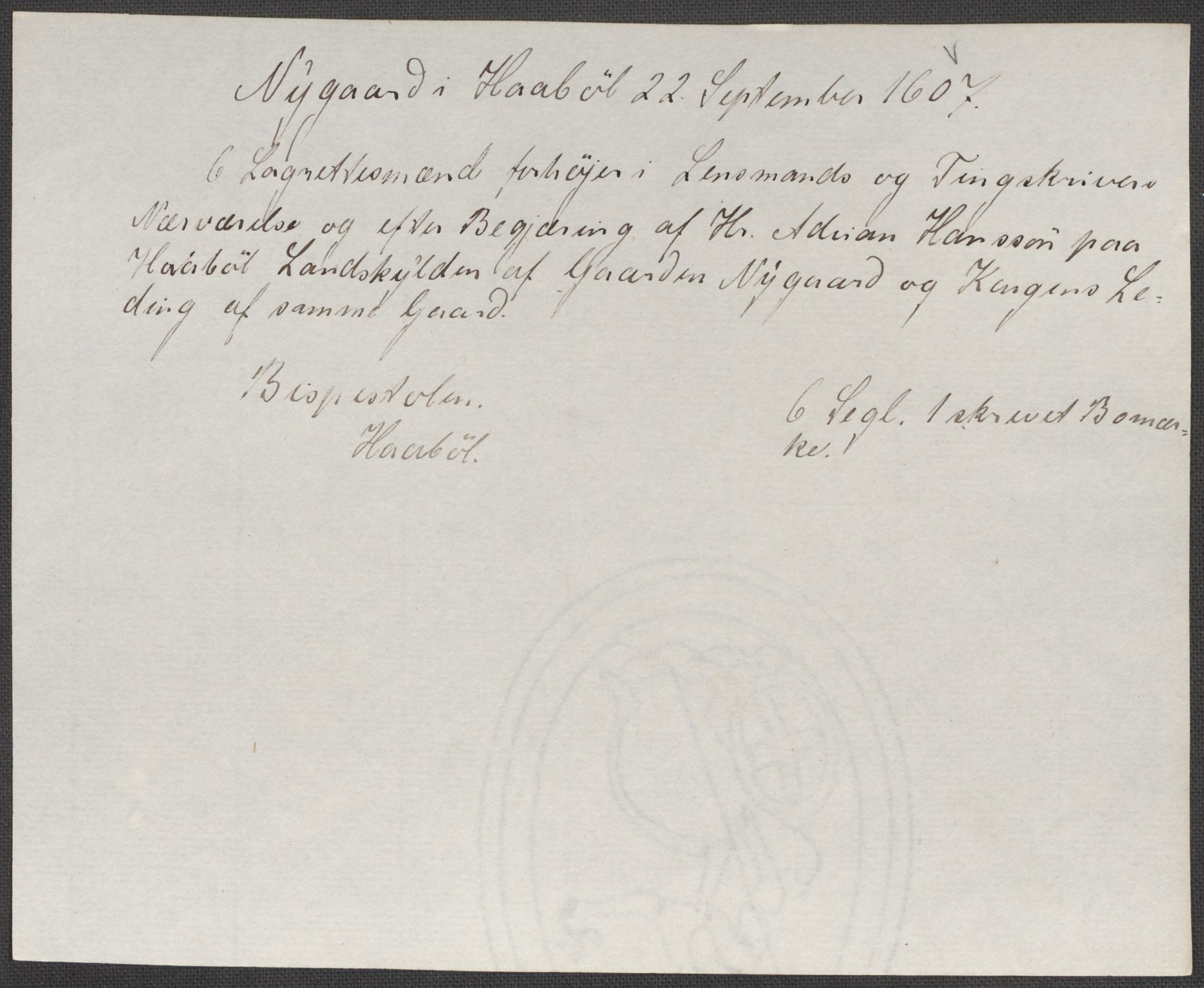 Riksarkivets diplomsamling, RA/EA-5965/F15/L0005: Prestearkiv - Østfold, 1572-1830, p. 195