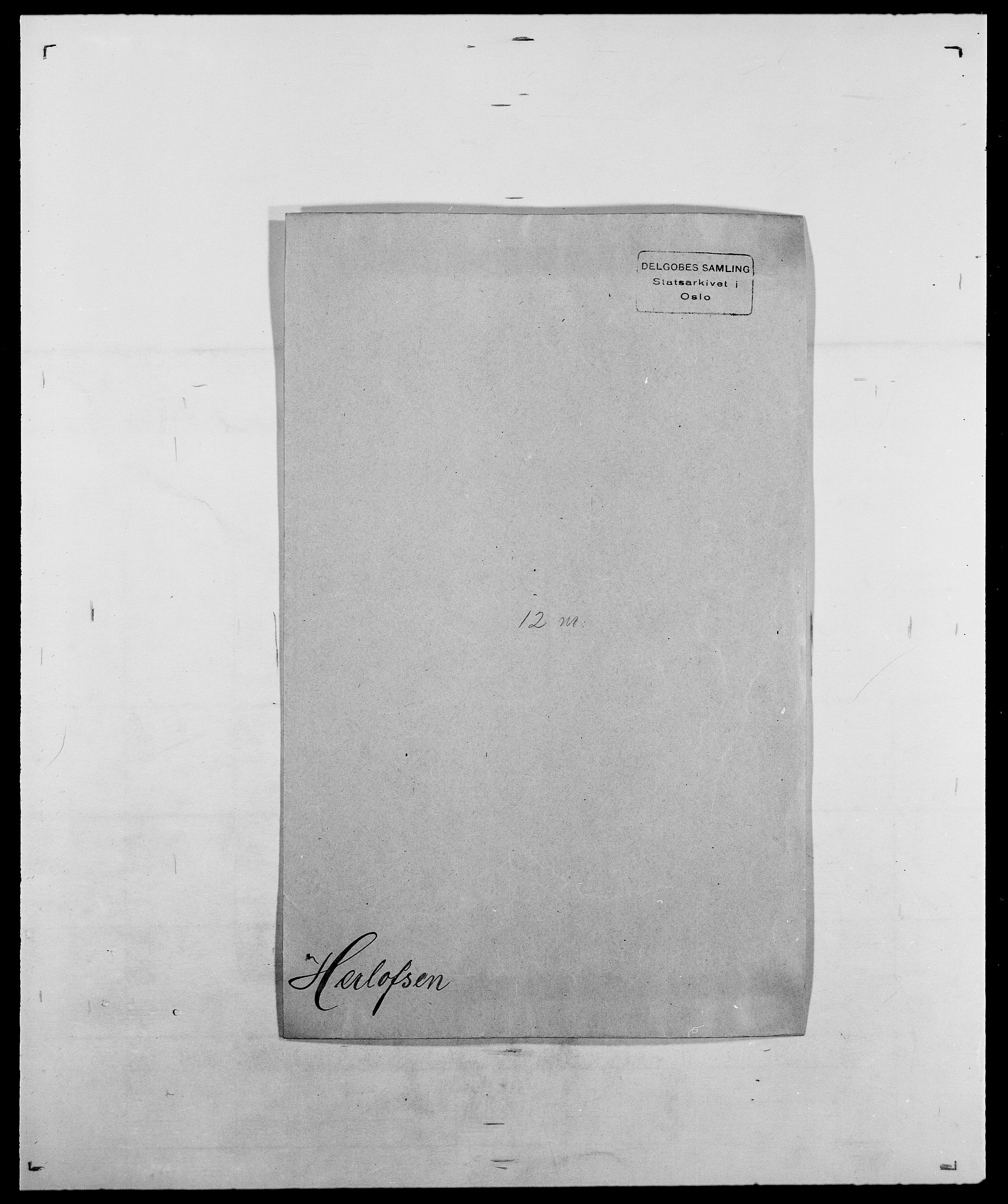 Delgobe, Charles Antoine - samling, AV/SAO-PAO-0038/D/Da/L0017: Helander - Hjørne, p. 242