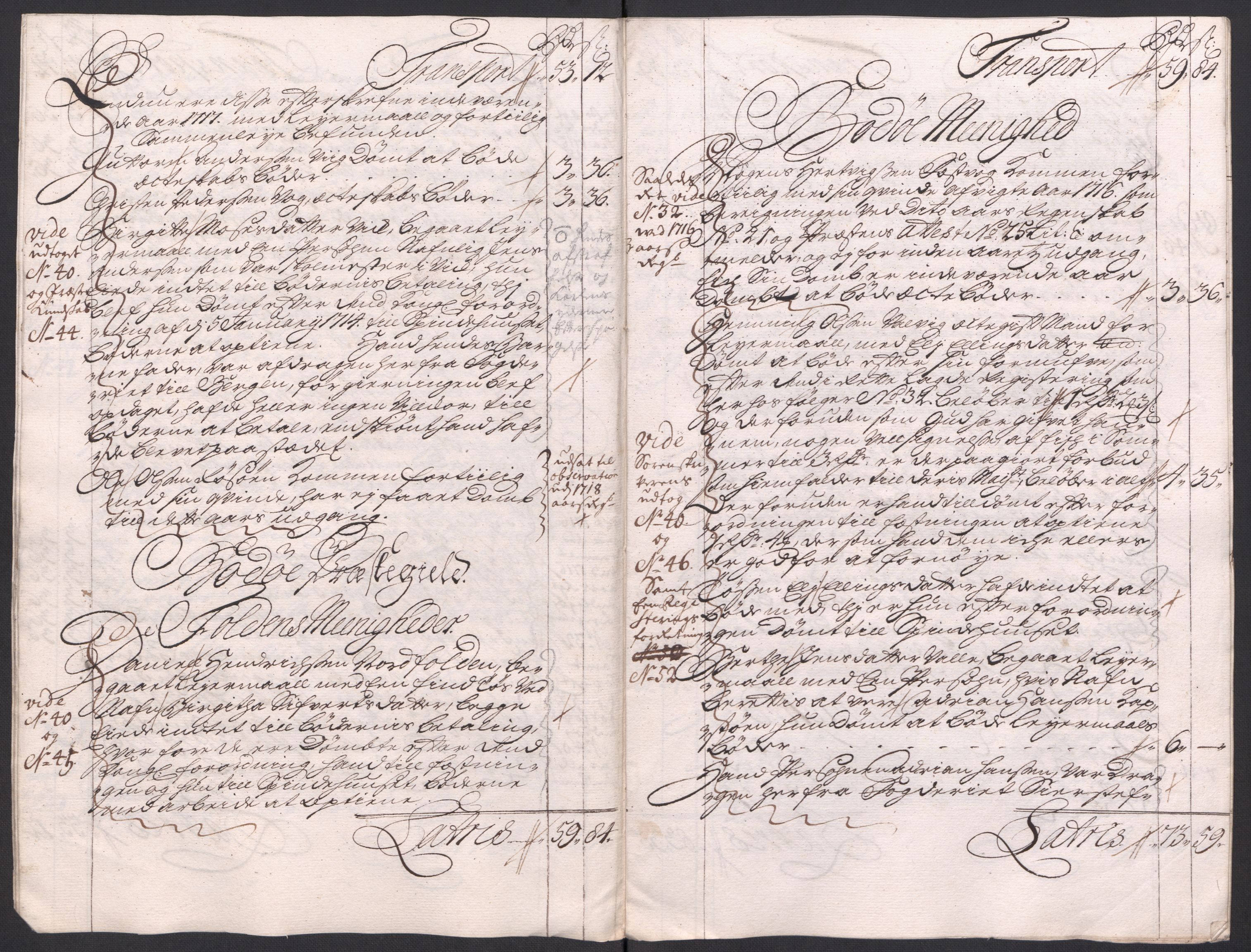 Rentekammeret inntil 1814, Reviderte regnskaper, Fogderegnskap, AV/RA-EA-4092/R66/L4587: Fogderegnskap Salten, 1717, p. 295