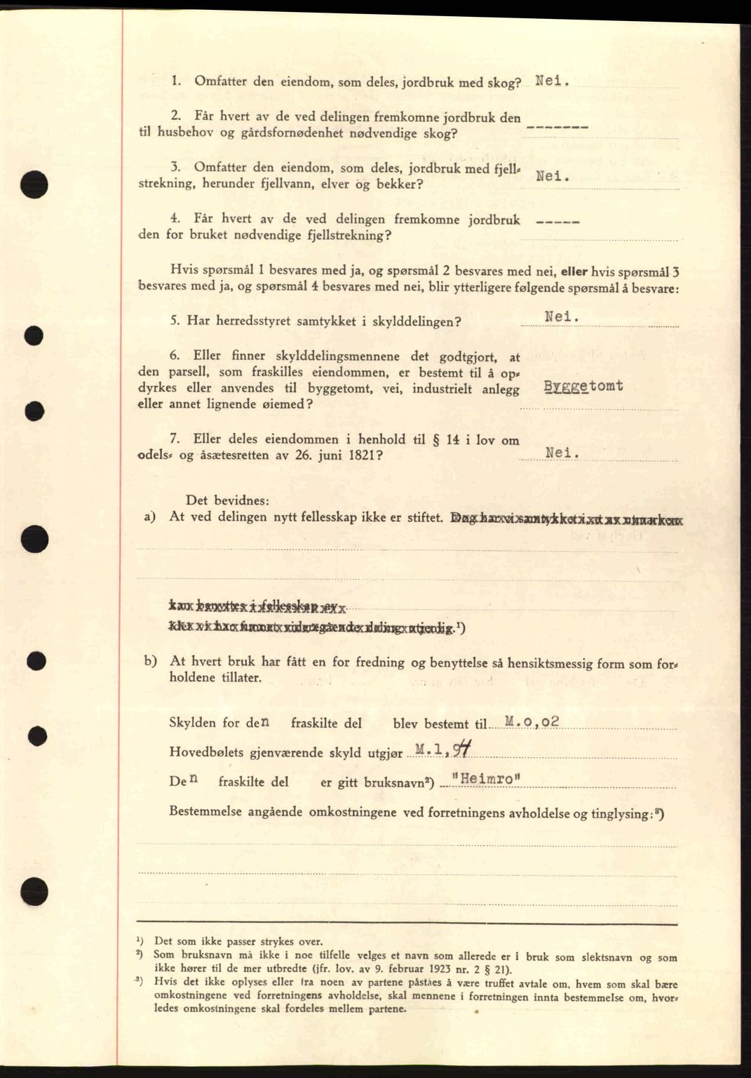 Nordre Sunnmøre sorenskriveri, AV/SAT-A-0006/1/2/2C/2Ca: Mortgage book no. A1, 1936-1936, Diary no: : 435/1936