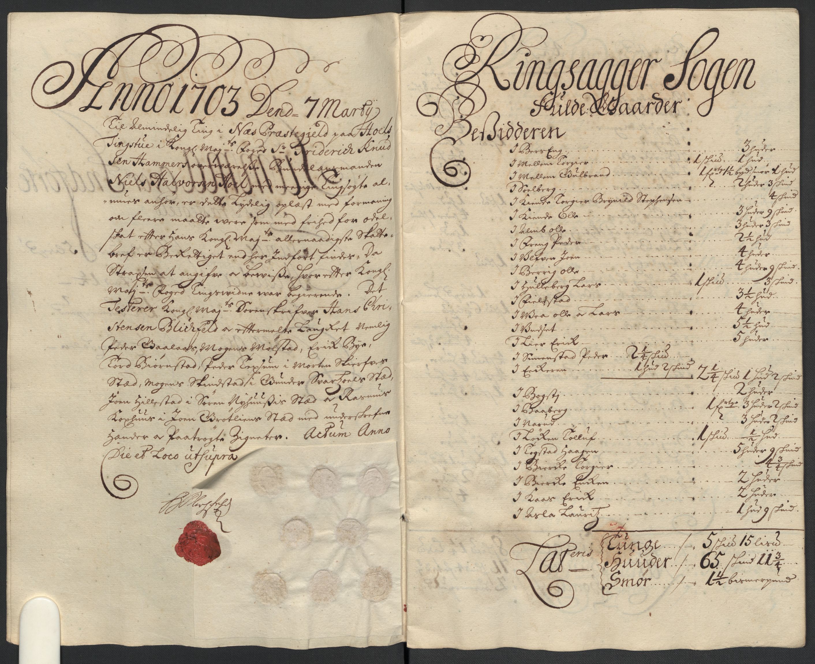 Rentekammeret inntil 1814, Reviderte regnskaper, Fogderegnskap, RA/EA-4092/R16/L1041: Fogderegnskap Hedmark, 1703-1704, p. 162