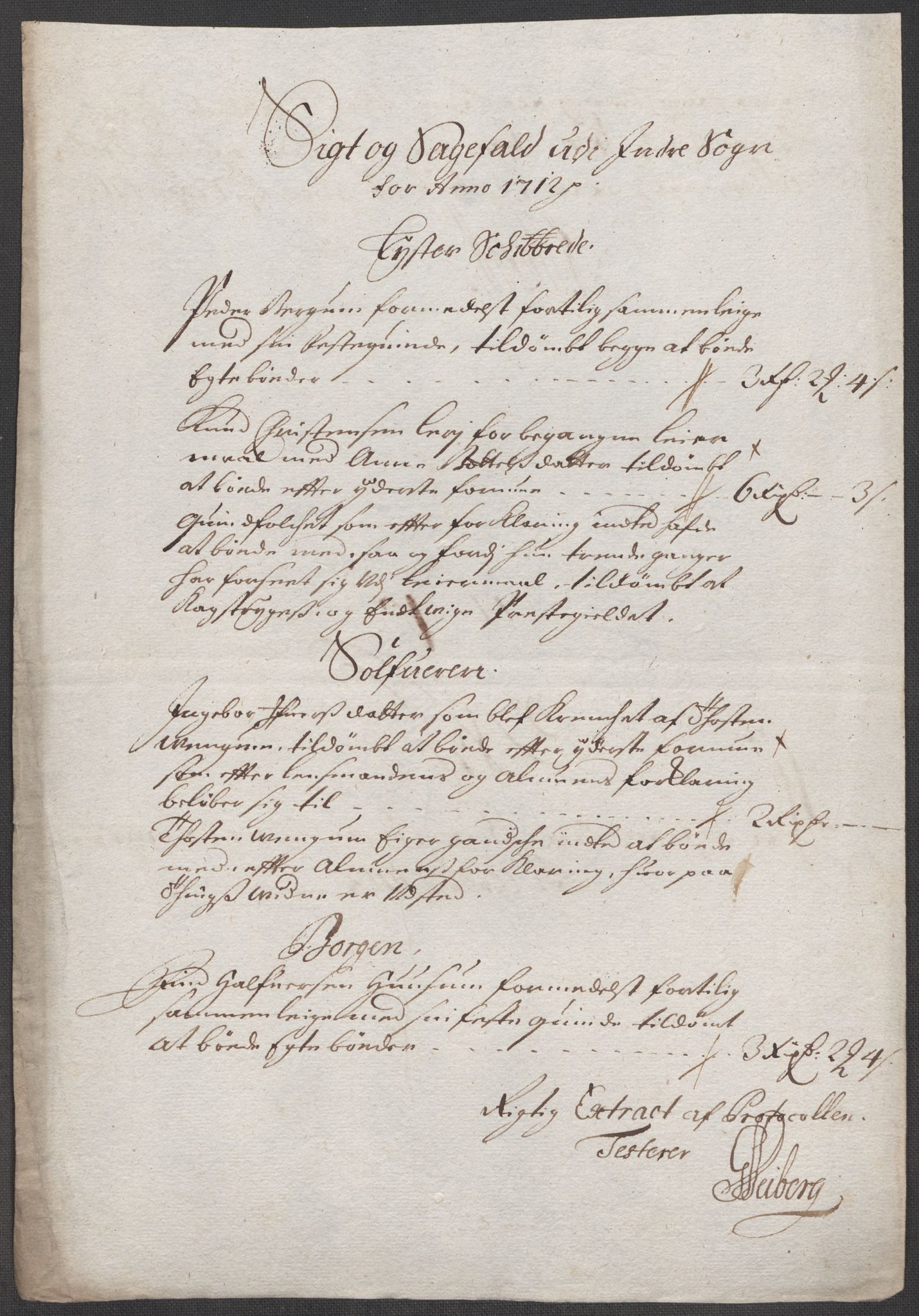 Rentekammeret inntil 1814, Reviderte regnskaper, Fogderegnskap, AV/RA-EA-4092/R52/L3318: Fogderegnskap Sogn, 1712, p. 254