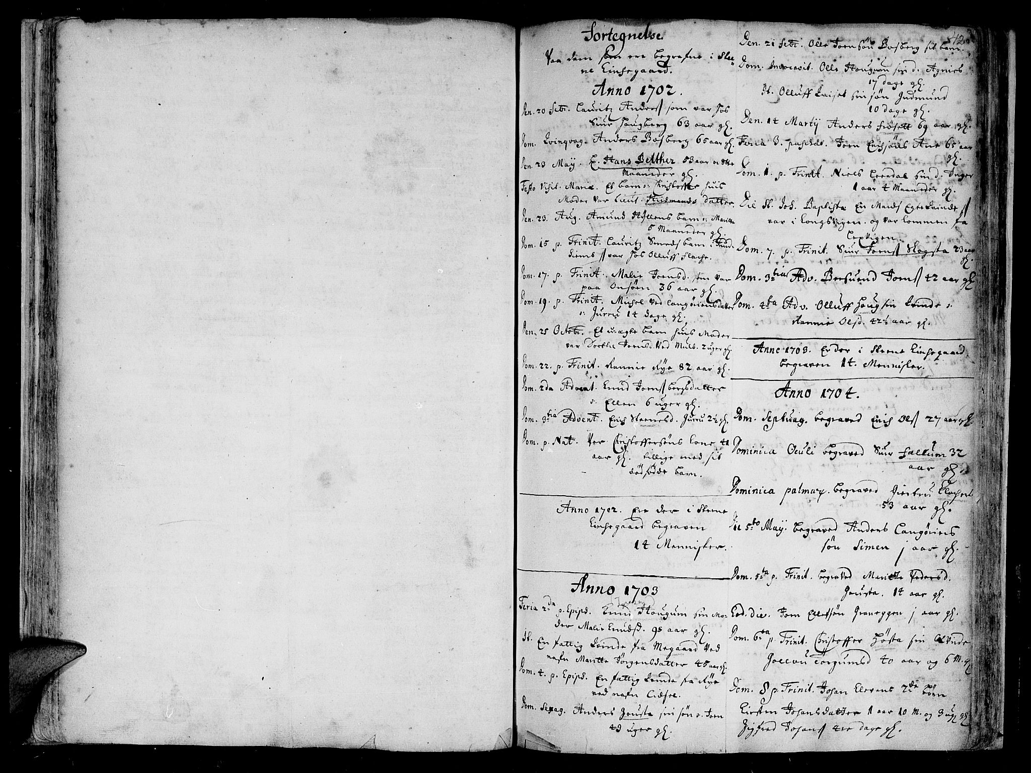 Ministerialprotokoller, klokkerbøker og fødselsregistre - Sør-Trøndelag, SAT/A-1456/612/L0368: Parish register (official) no. 612A02, 1702-1753, p. 42