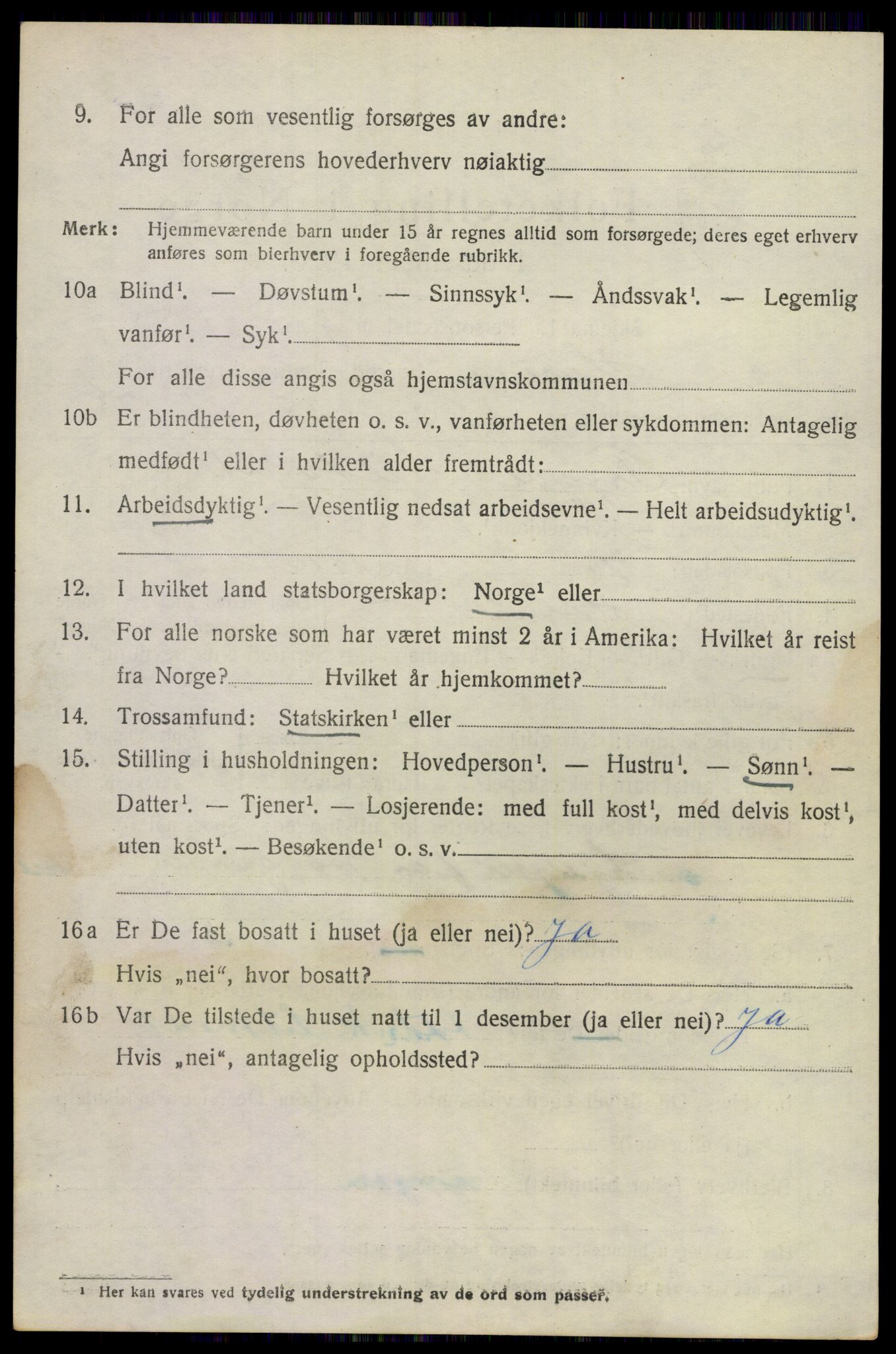 SAKO, 1920 census for Hurum, 1920, p. 6101