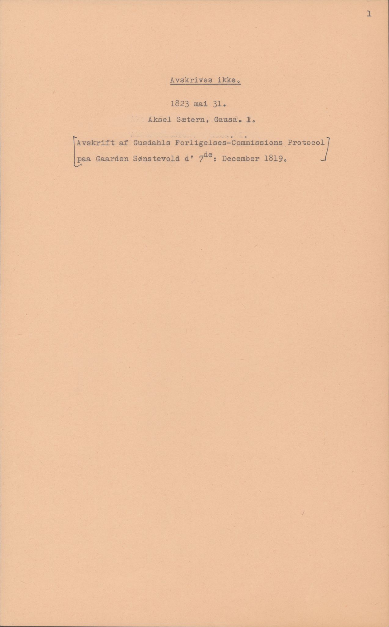 Samlinger til kildeutgivelse, Amerikabrevene, AV/RA-EA-4057/F/L0015: Innlån fra Oppland: Sæteren - Vigerust, 1838-1914, p. 3