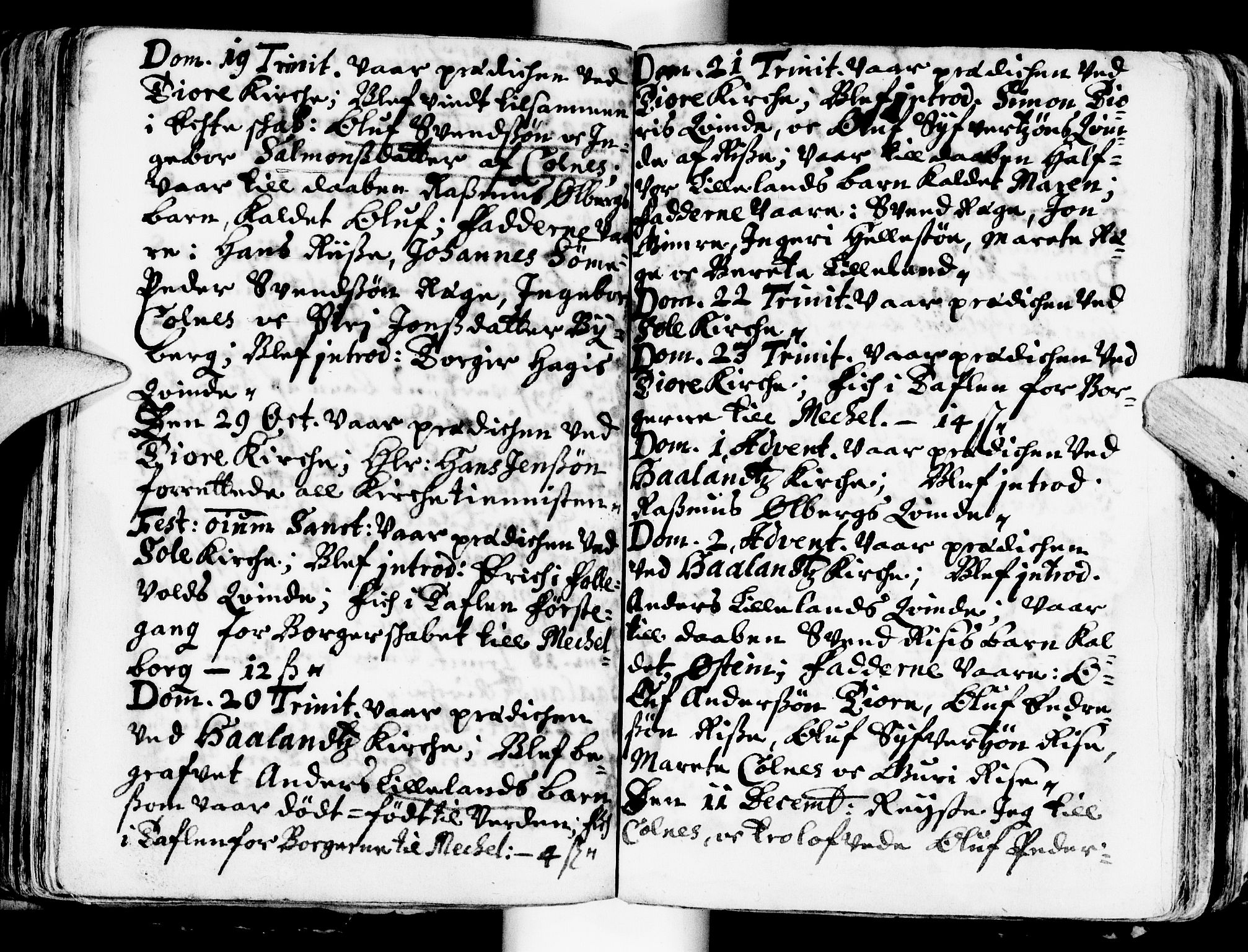 Håland sokneprestkontor, AV/SAST-A-101802/001/30BA/L0001: Parish register (official) no. A 1, 1671-1722