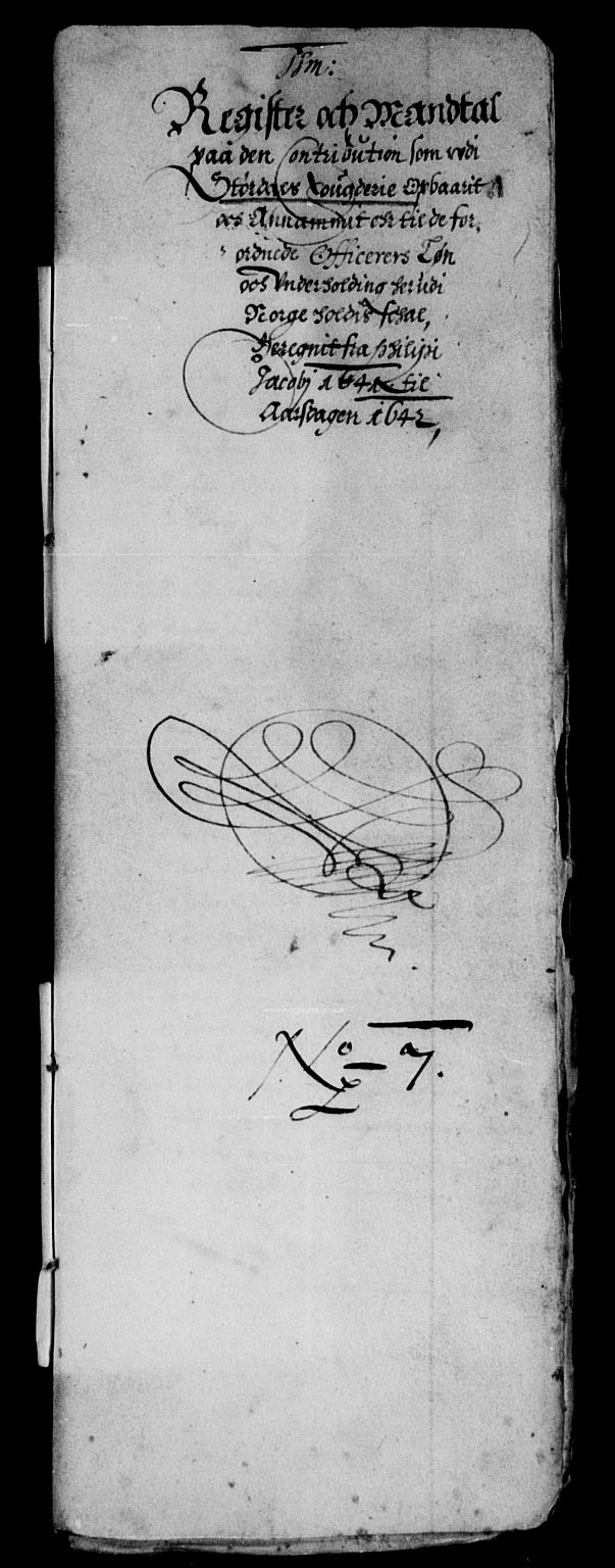 Rentekammeret inntil 1814, Reviderte regnskaper, Lensregnskaper, AV/RA-EA-5023/R/Rb/Rbw/L0072: Trondheim len, 1629-1642