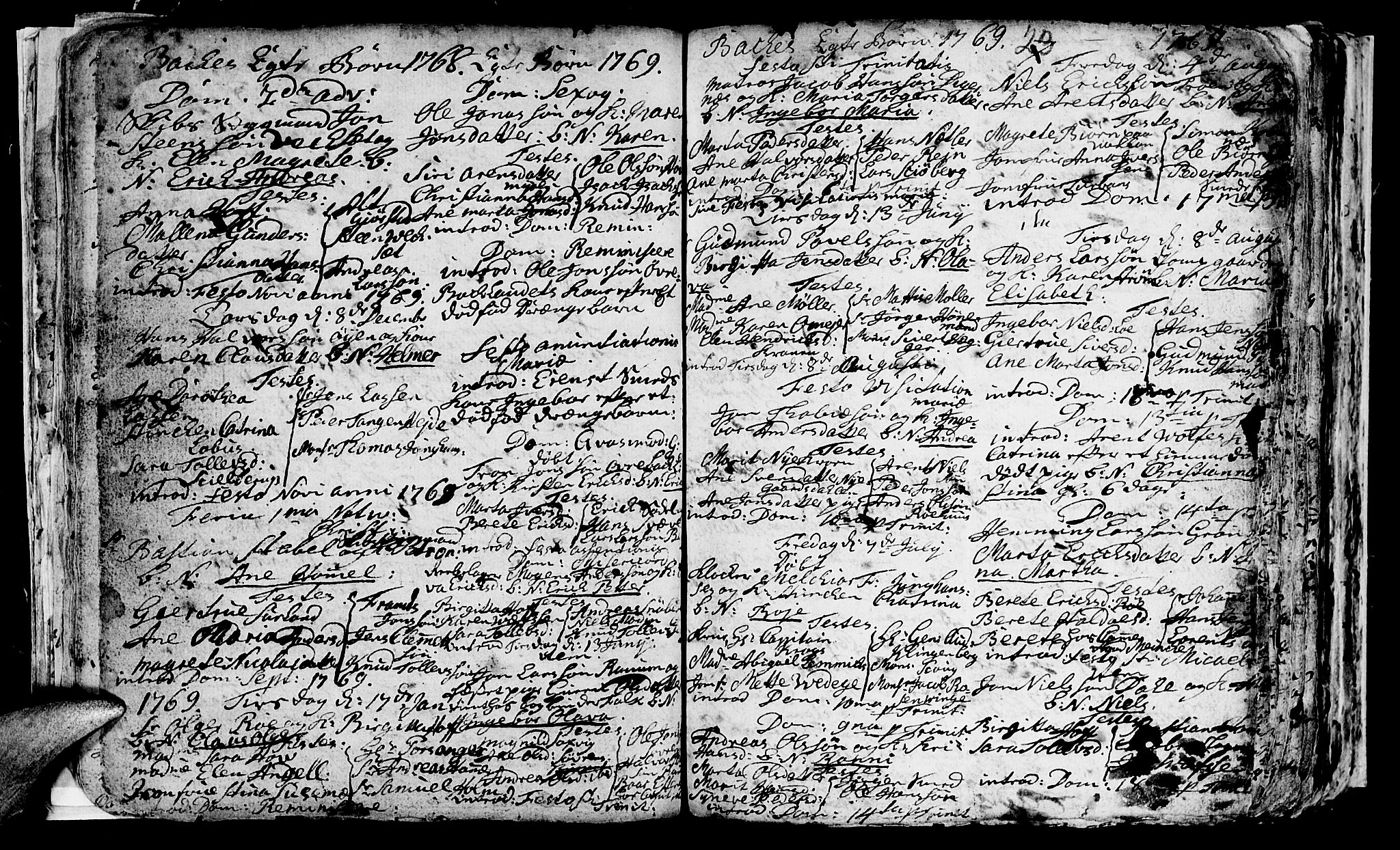 Ministerialprotokoller, klokkerbøker og fødselsregistre - Sør-Trøndelag, SAT/A-1456/604/L0218: Parish register (copy) no. 604C01, 1754-1819, p. 23