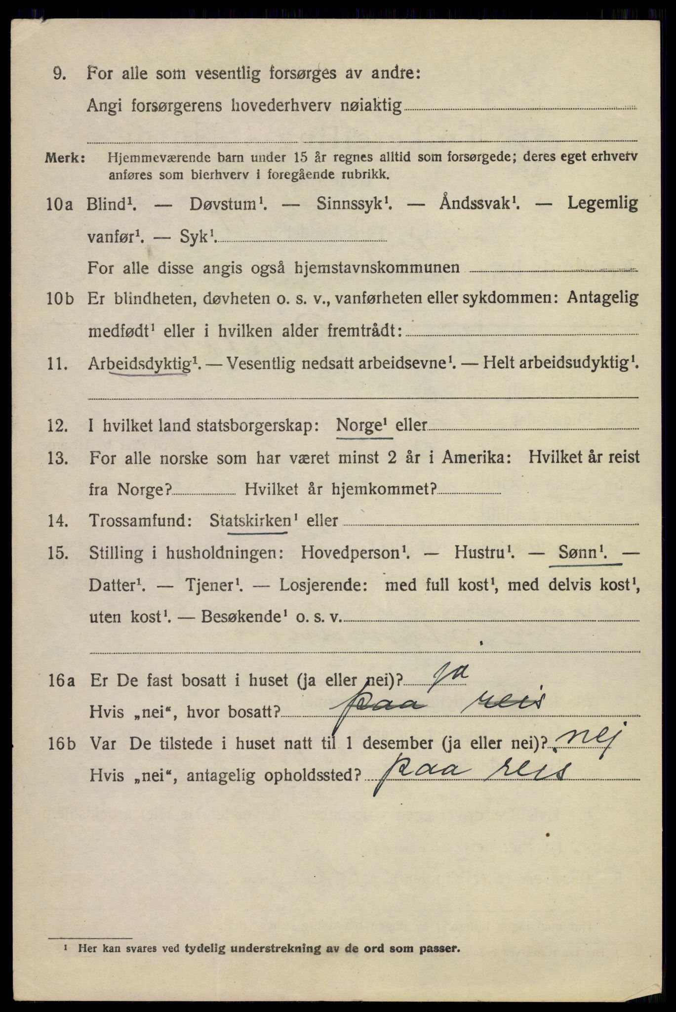 SAO, 1920 census for Kristiania, 1920, p. 636758