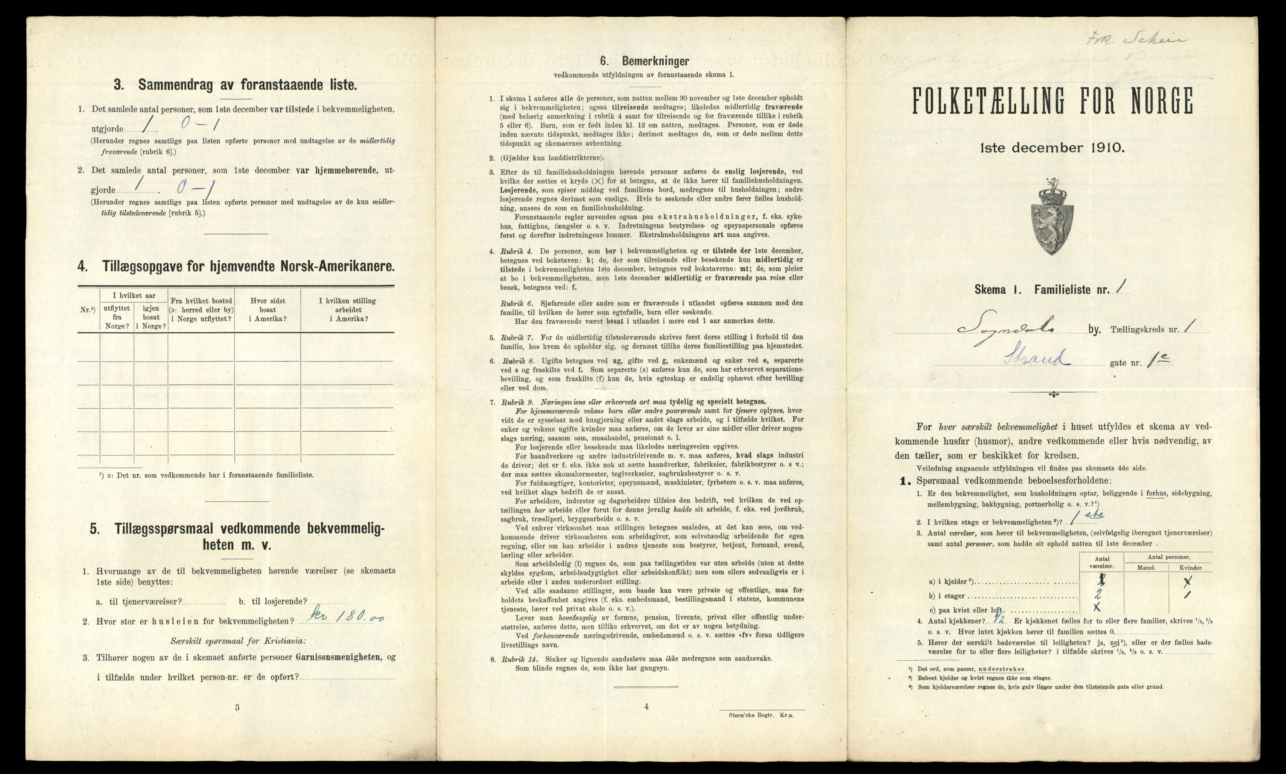 RA, 1910 census for Sokndal, 1910, p. 27