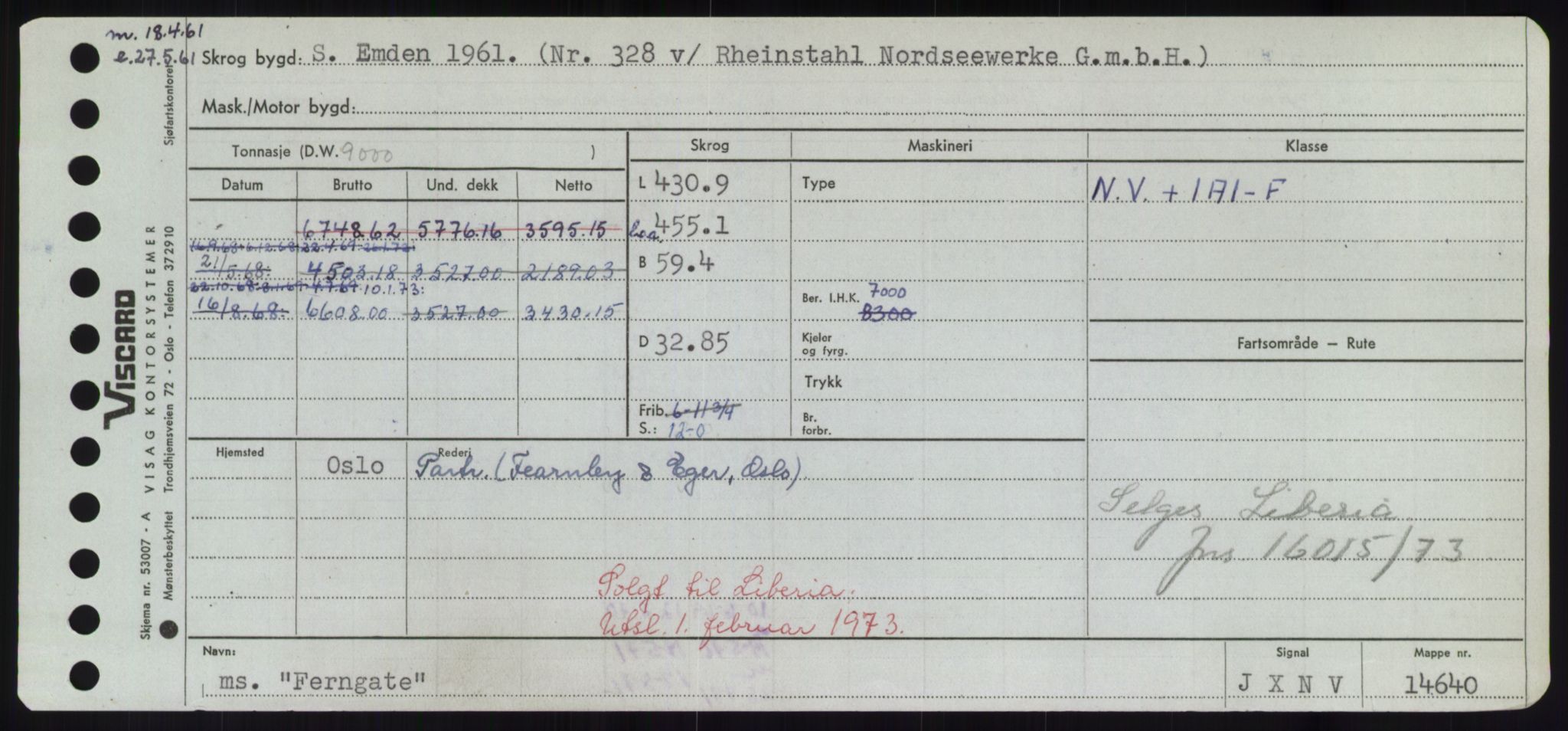 Sjøfartsdirektoratet med forløpere, Skipsmålingen, RA/S-1627/H/Hd/L0010: Fartøy, F-Fjø, p. 357