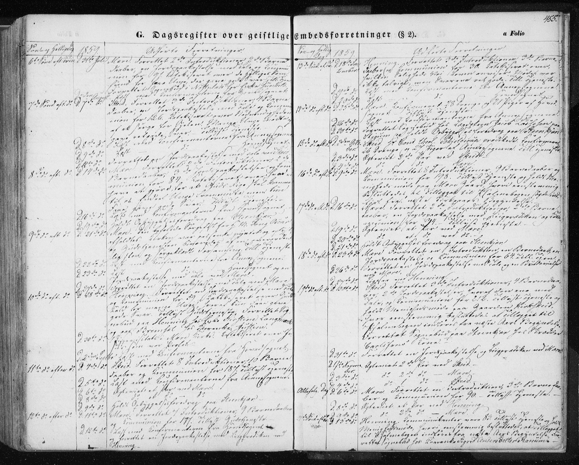 Ministerialprotokoller, klokkerbøker og fødselsregistre - Nord-Trøndelag, SAT/A-1458/735/L0342: Parish register (official) no. 735A07 /1, 1849-1862, p. 455
