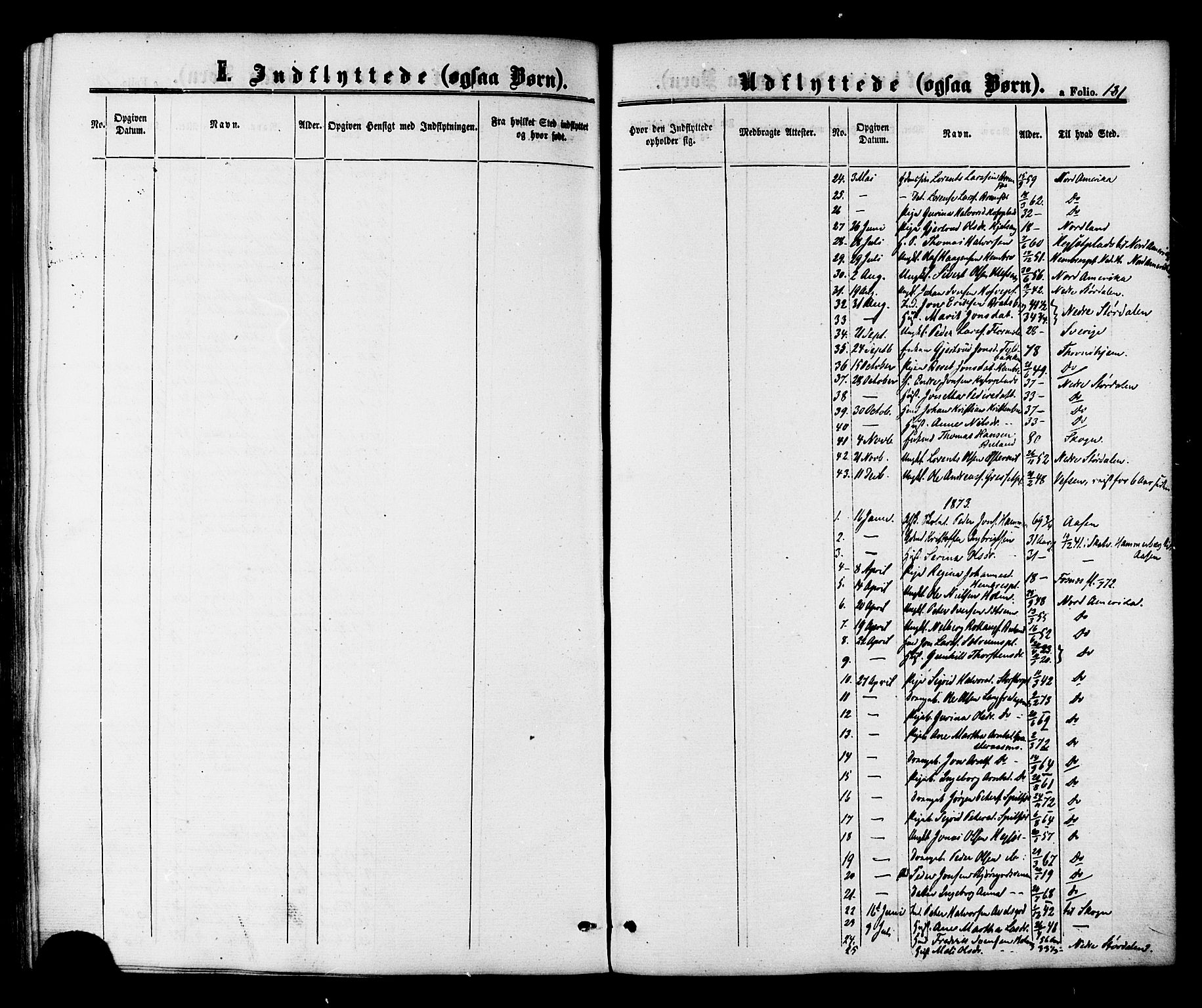 Ministerialprotokoller, klokkerbøker og fødselsregistre - Nord-Trøndelag, SAT/A-1458/703/L0029: Parish register (official) no. 703A02, 1863-1879, p. 181