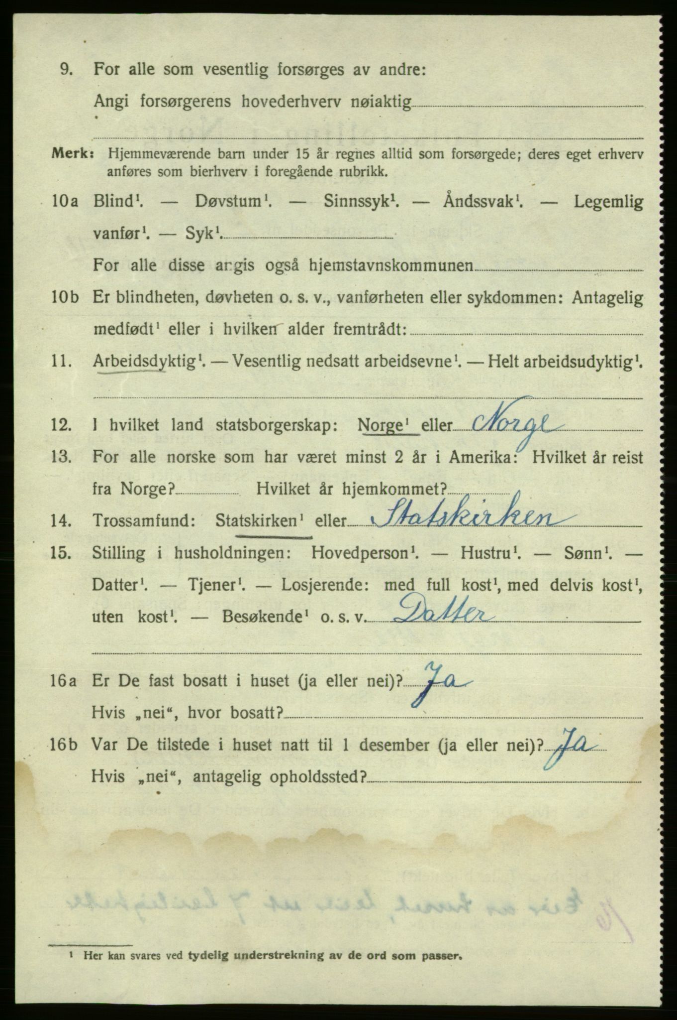 SAO, 1920 census for Fredrikshald, 1920, p. 25628