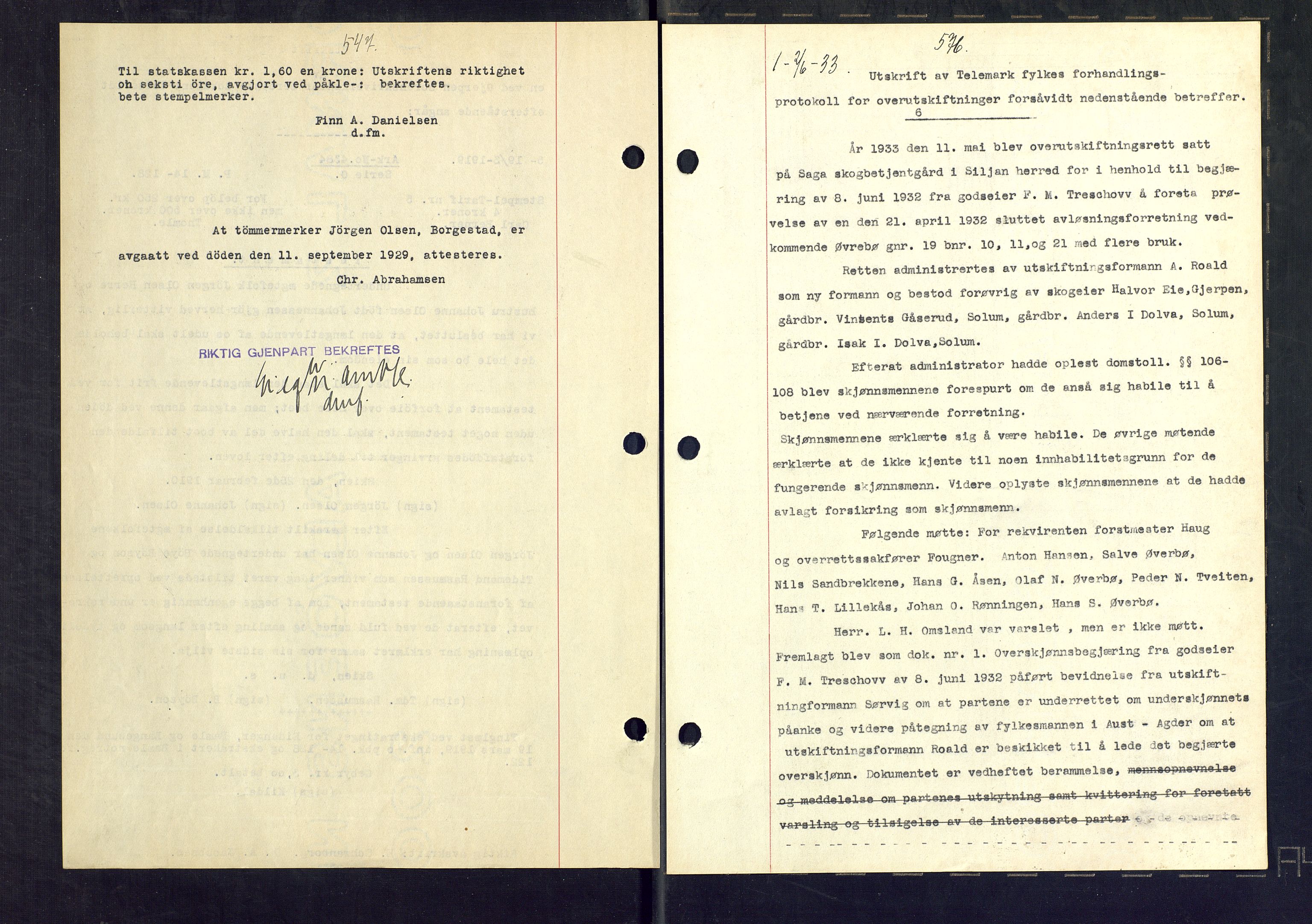 Gjerpen sorenskriveri, SAKO/A-216/G/Ga/Gaa/L0059: Mortgage book no. I 59-60 og 62, 1932-1934, Deed date: 02.06.1933