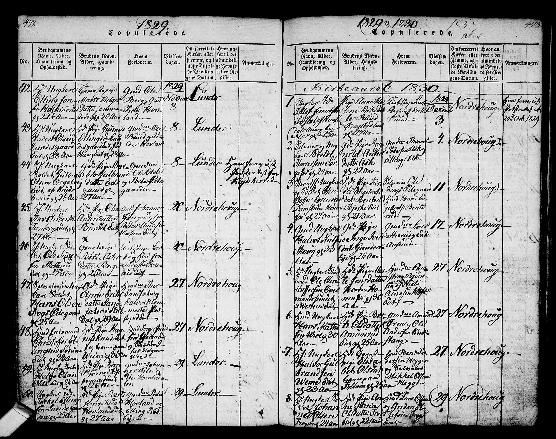 Norderhov kirkebøker, SAKO/A-237/G/Ga/L0002: Parish register (copy) no. I 2, 1814-1867, p. 472-473