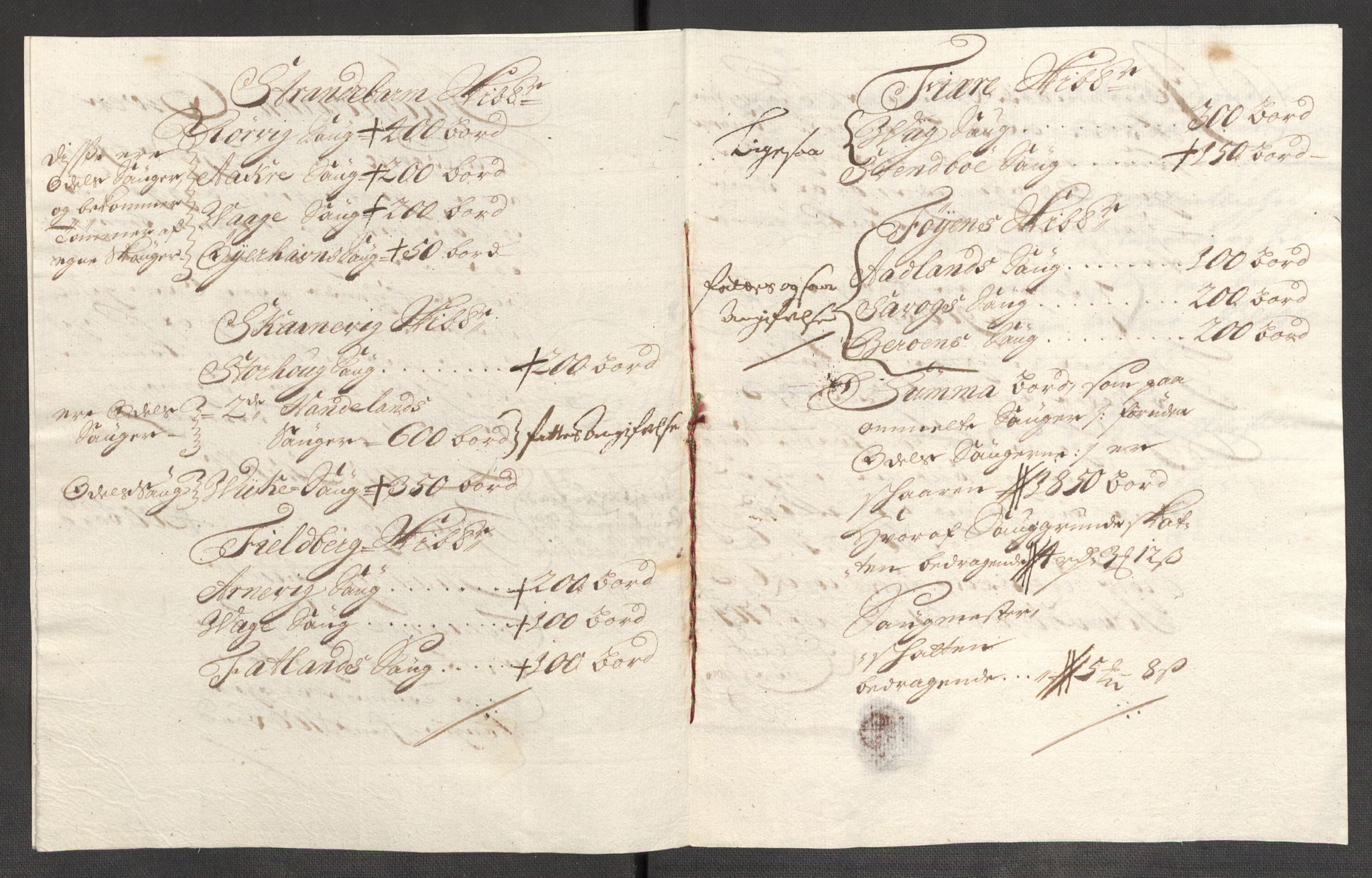 Rentekammeret inntil 1814, Reviderte regnskaper, Fogderegnskap, RA/EA-4092/R48/L2982: Fogderegnskap Sunnhordland og Hardanger, 1704, p. 117