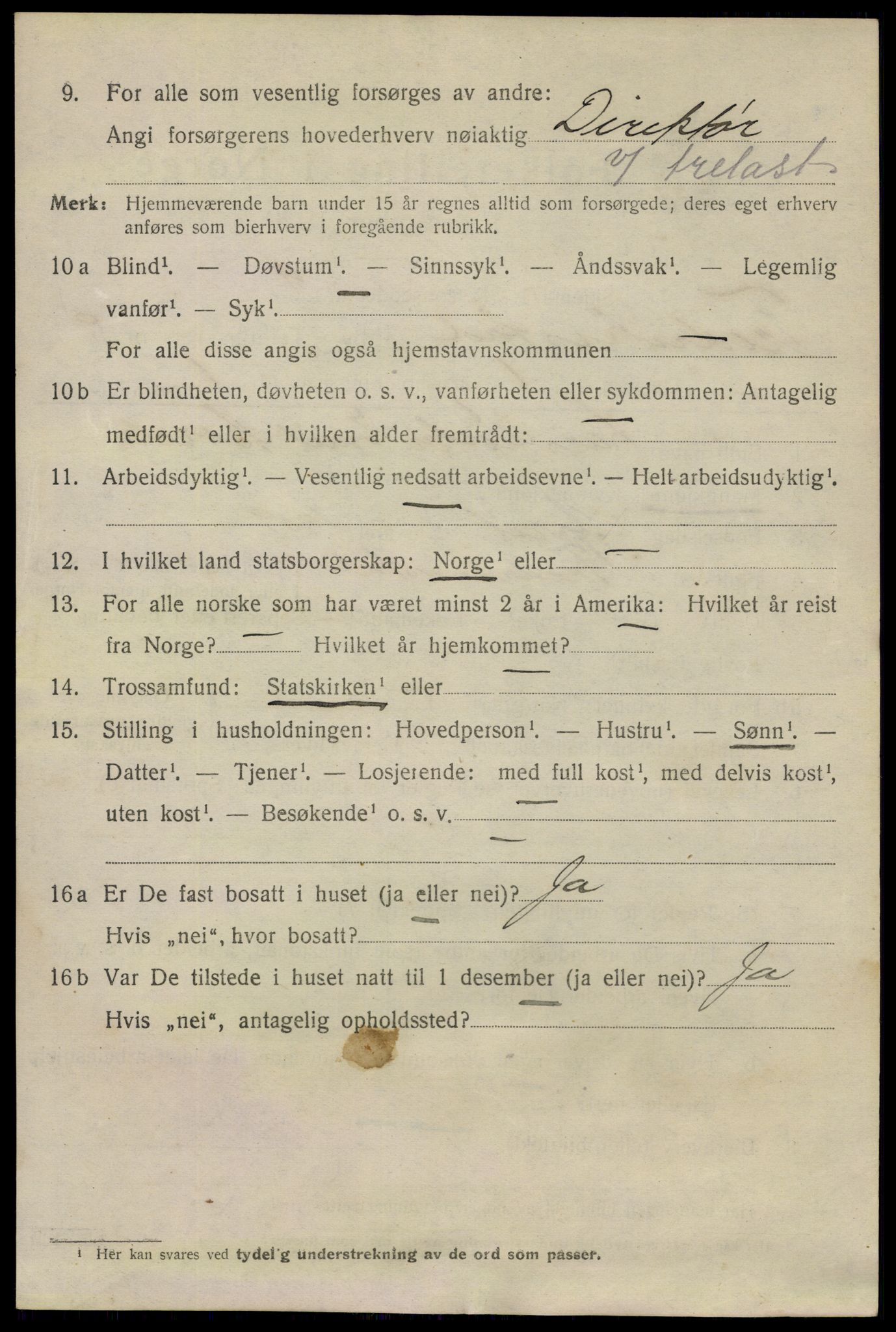 SAO, 1920 census for Fredrikstad, 1920, p. 25072