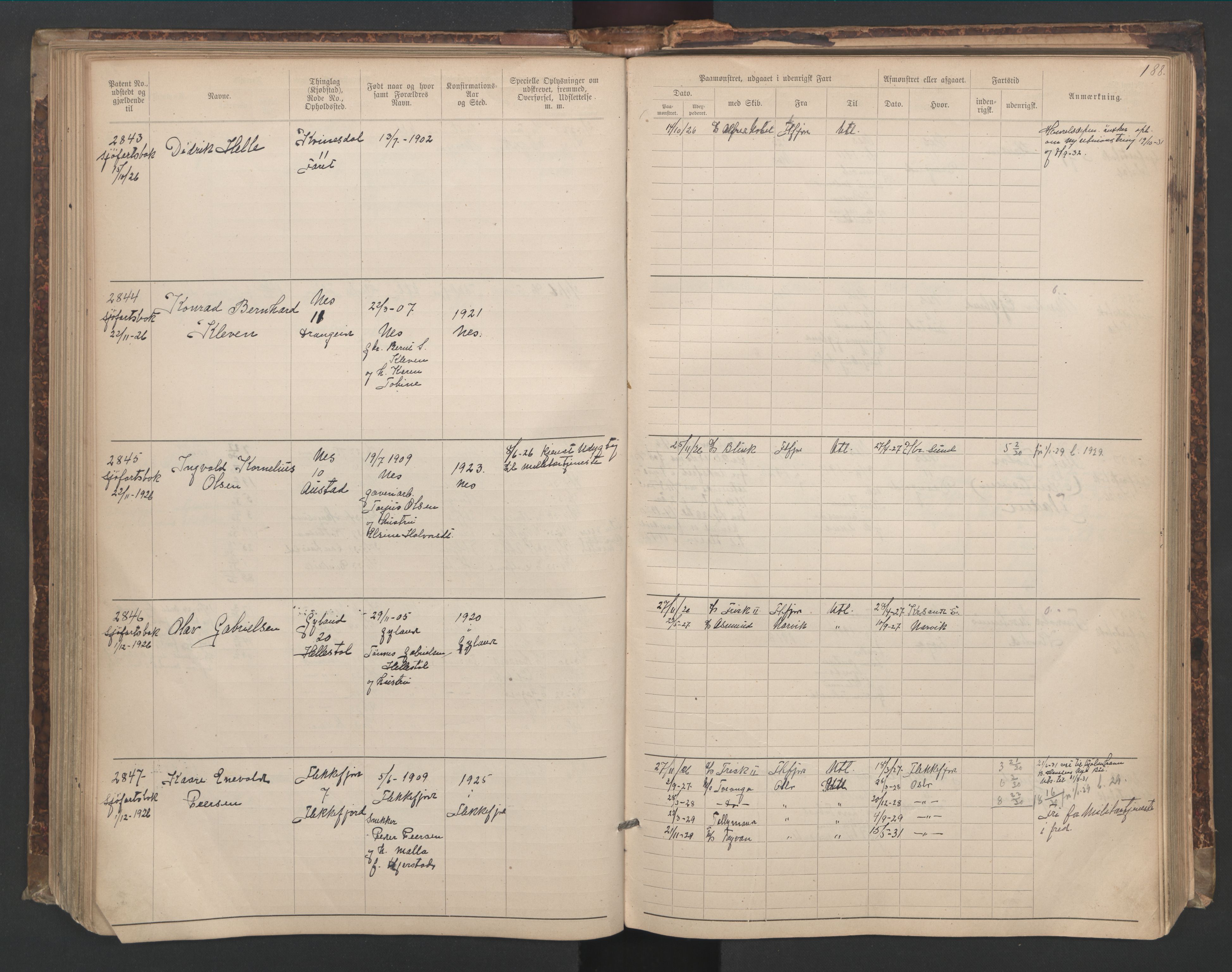 Flekkefjord mønstringskrets, AV/SAK-2031-0018/F/Fa/L0006: Annotasjonsrulle nr 1916-2964 med register, Æ-3, 1891-1948, p. 219