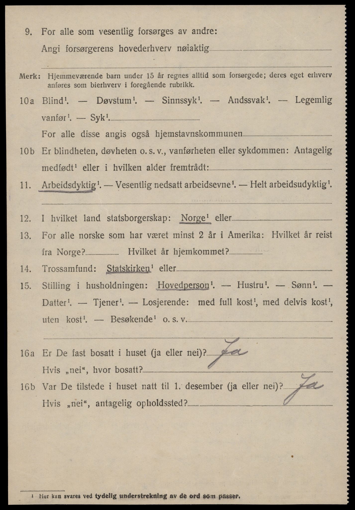 SAT, 1920 census for Hjørundfjord, 1920, p. 2418