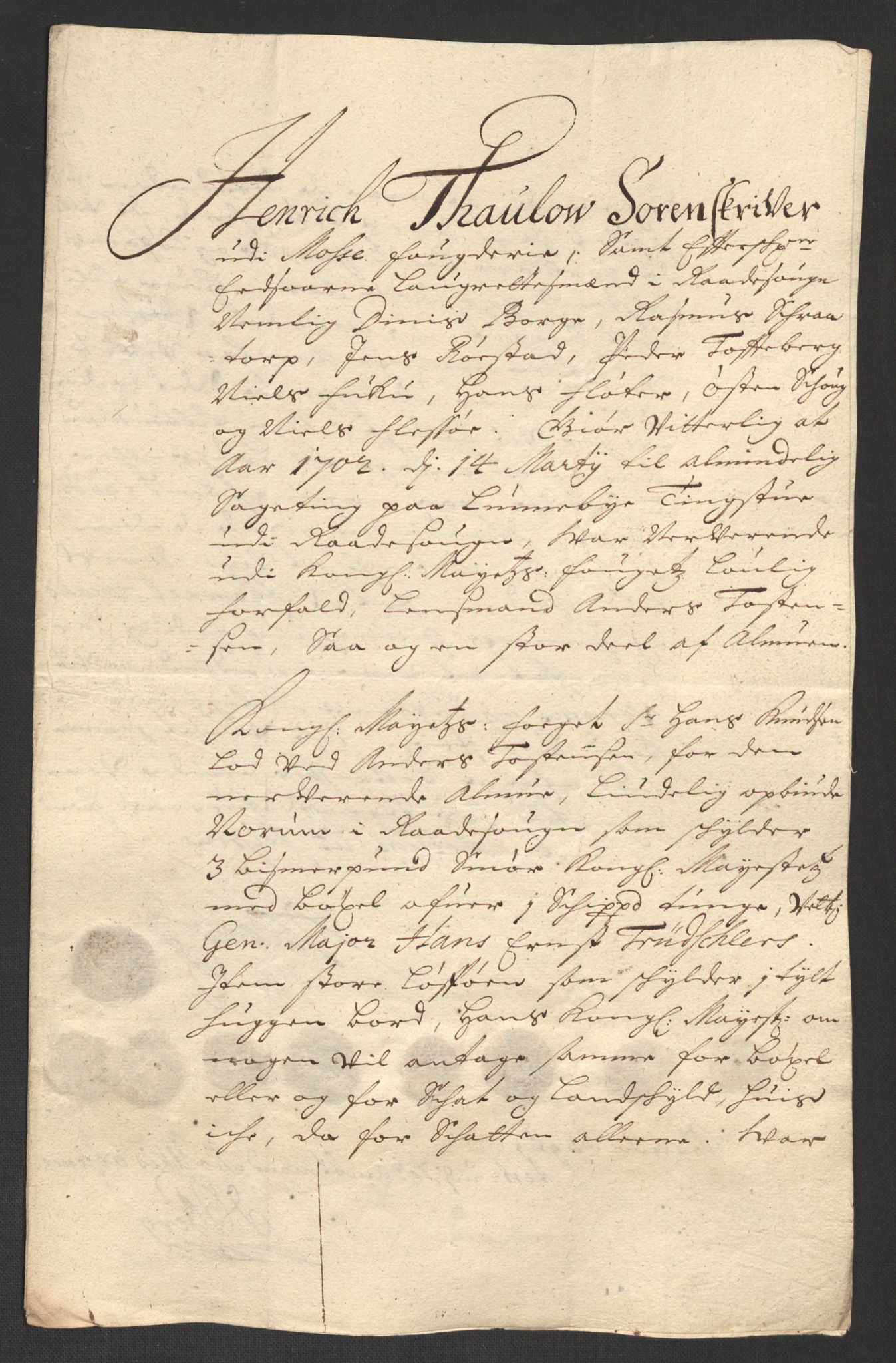 Rentekammeret inntil 1814, Reviderte regnskaper, Fogderegnskap, AV/RA-EA-4092/R04/L0131: Fogderegnskap Moss, Onsøy, Tune, Veme og Åbygge, 1702, p. 155