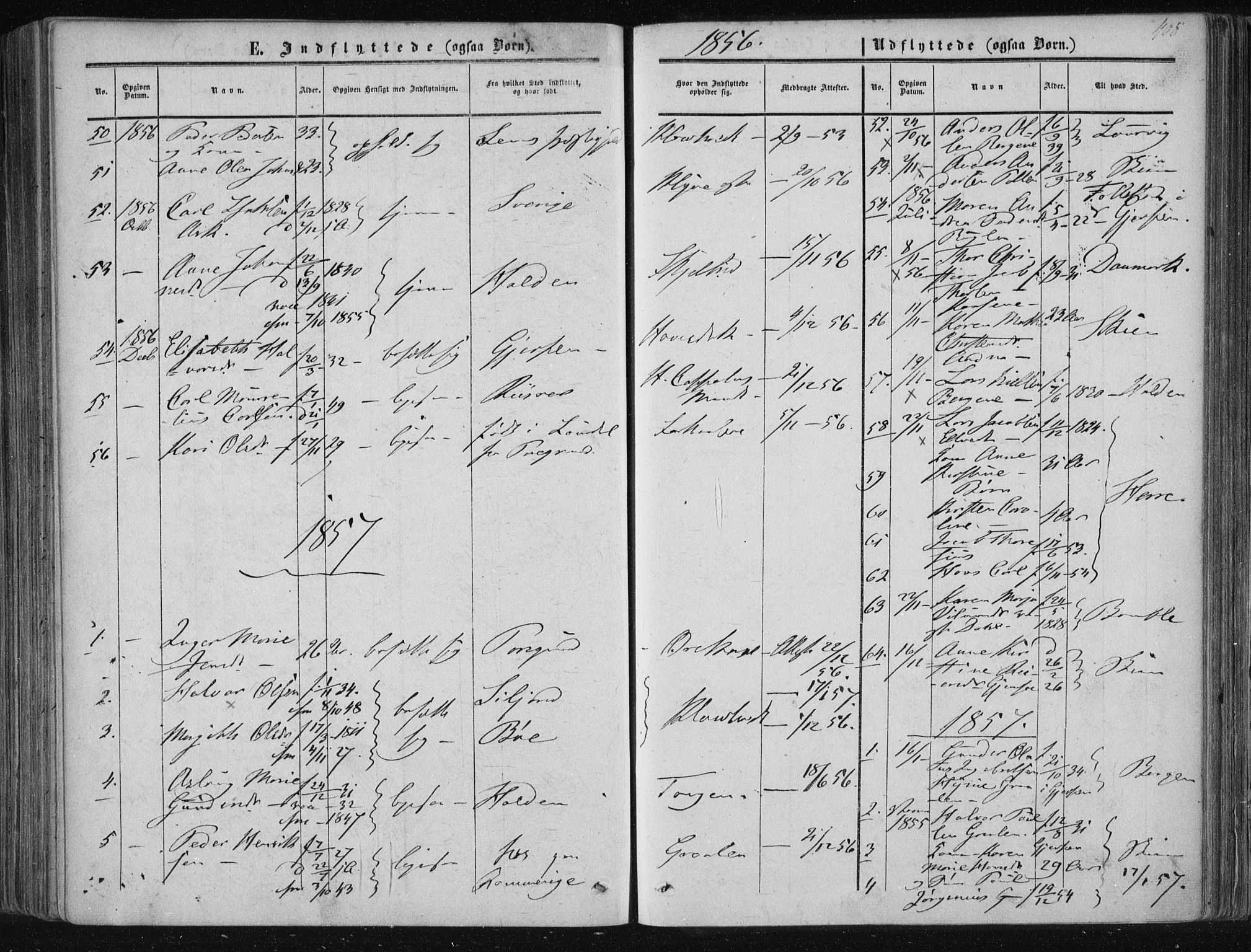 Solum kirkebøker, SAKO/A-306/F/Fa/L0007: Parish register (official) no. I 7, 1856-1864, p. 408