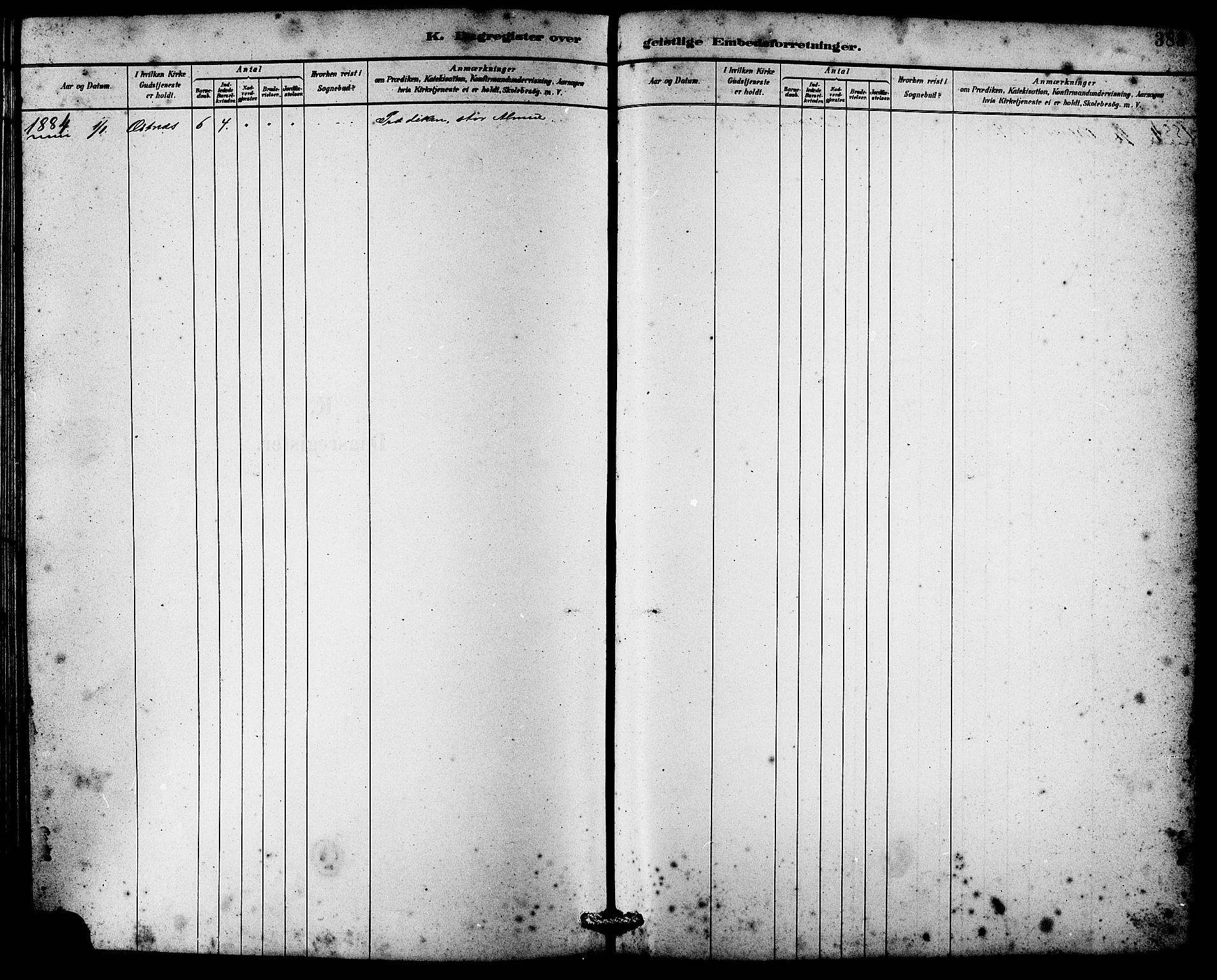 Ministerialprotokoller, klokkerbøker og fødselsregistre - Møre og Romsdal, AV/SAT-A-1454/536/L0510: Parish register (copy) no. 536C05, 1881-1898, p. 383