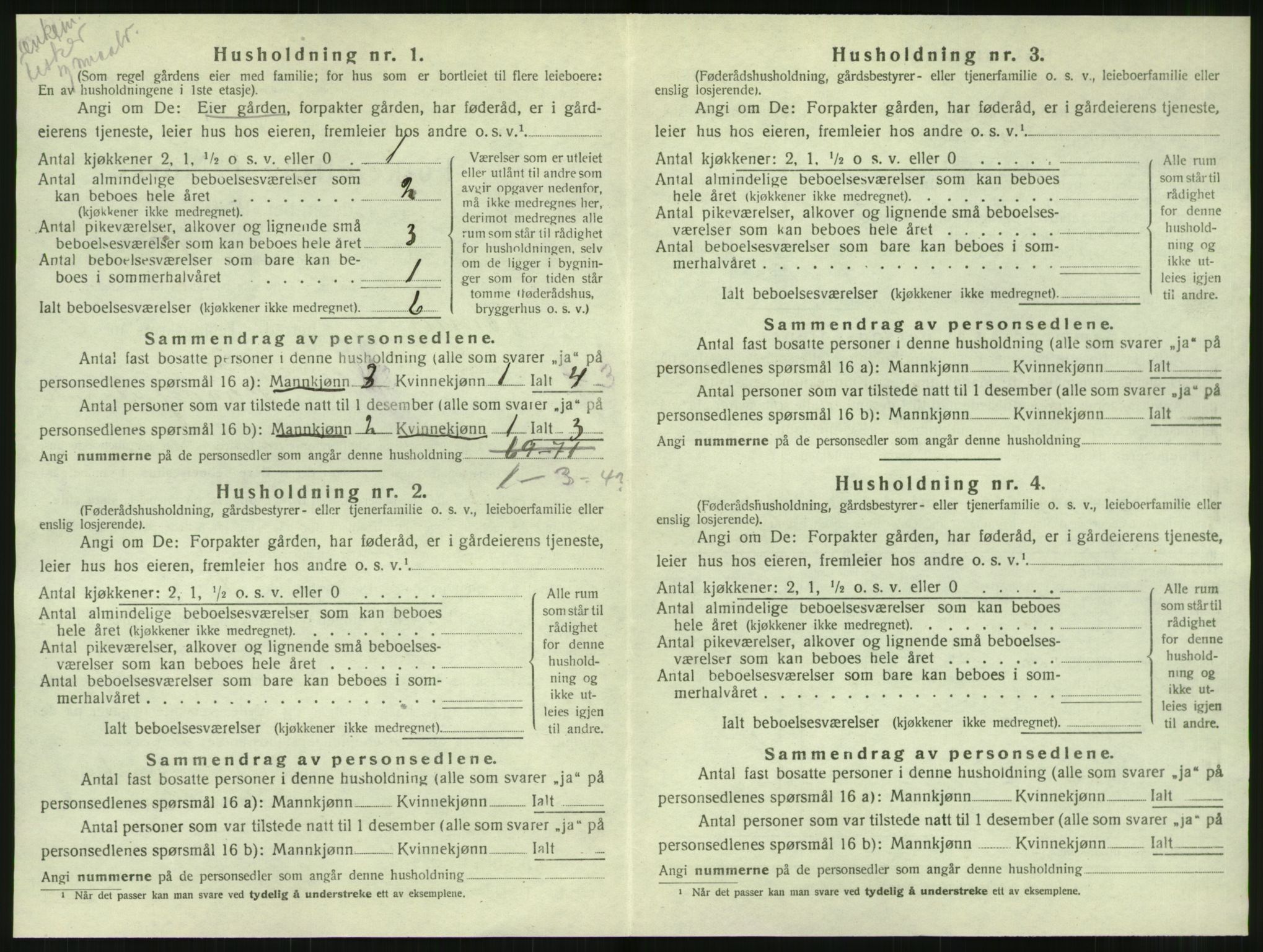 SAT, 1920 census for Dønnes, 1920, p. 567