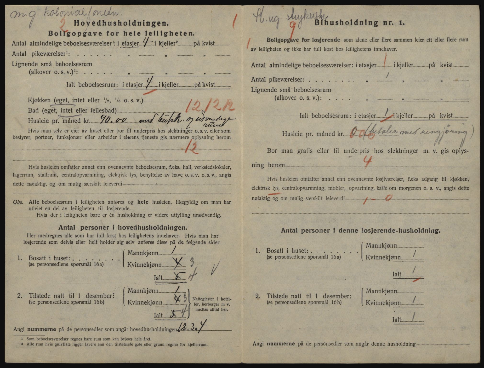 SAO, 1920 census for Kristiania, 1920, p. 9235