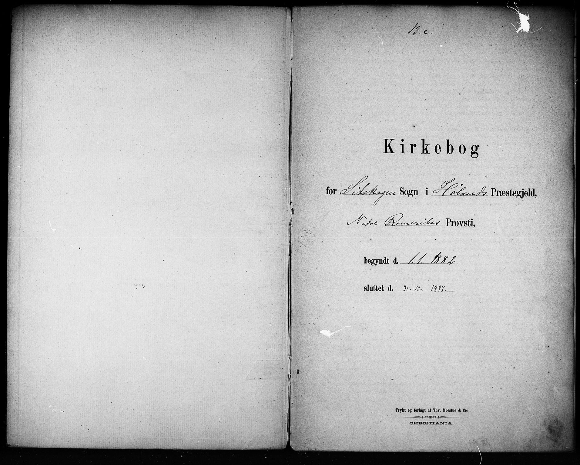 Høland prestekontor Kirkebøker, AV/SAO-A-10346a/F/Fc/L0002: Parish register (official) no. III 2, 1882-1897