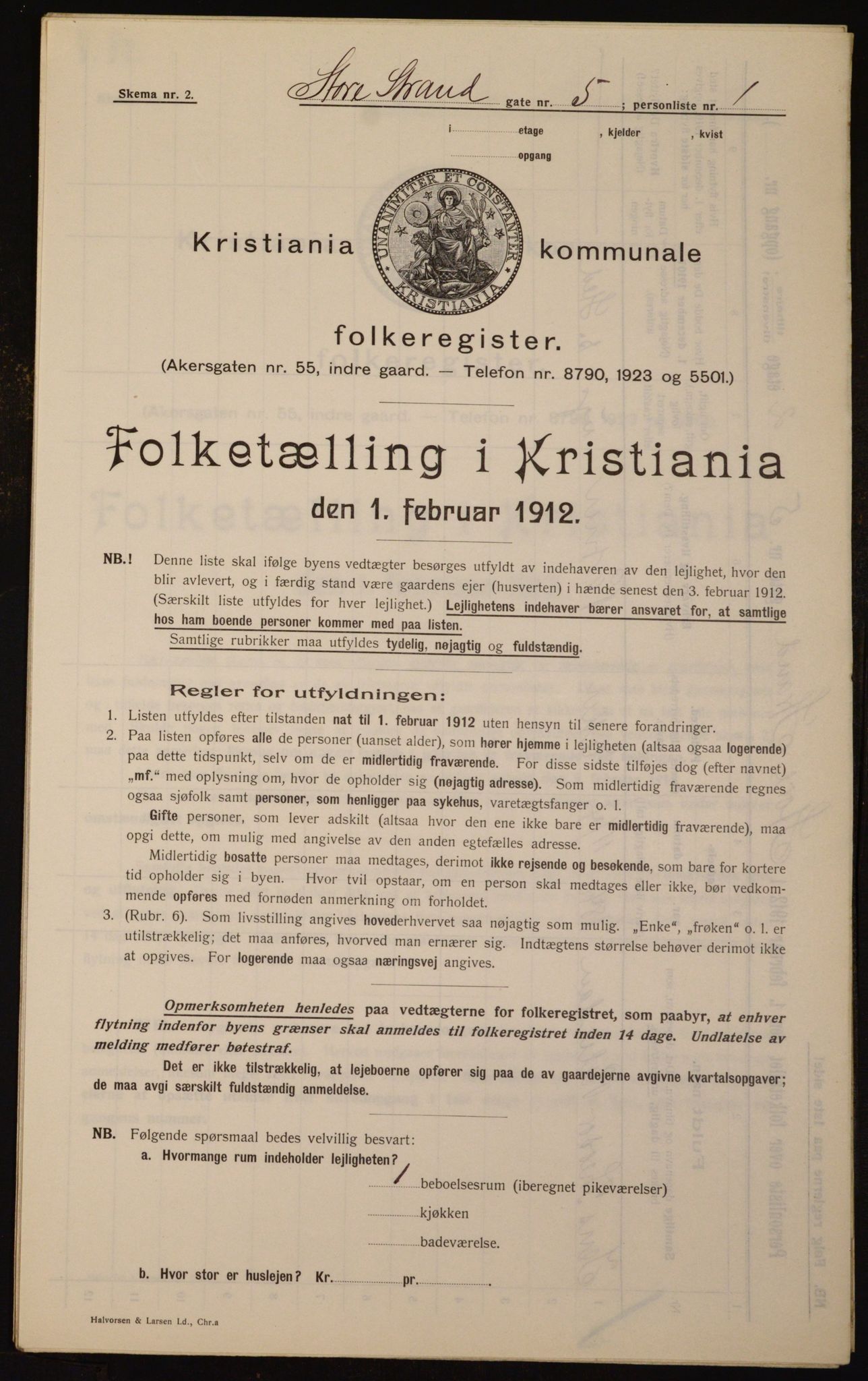 OBA, Municipal Census 1912 for Kristiania, 1912, p. 102929