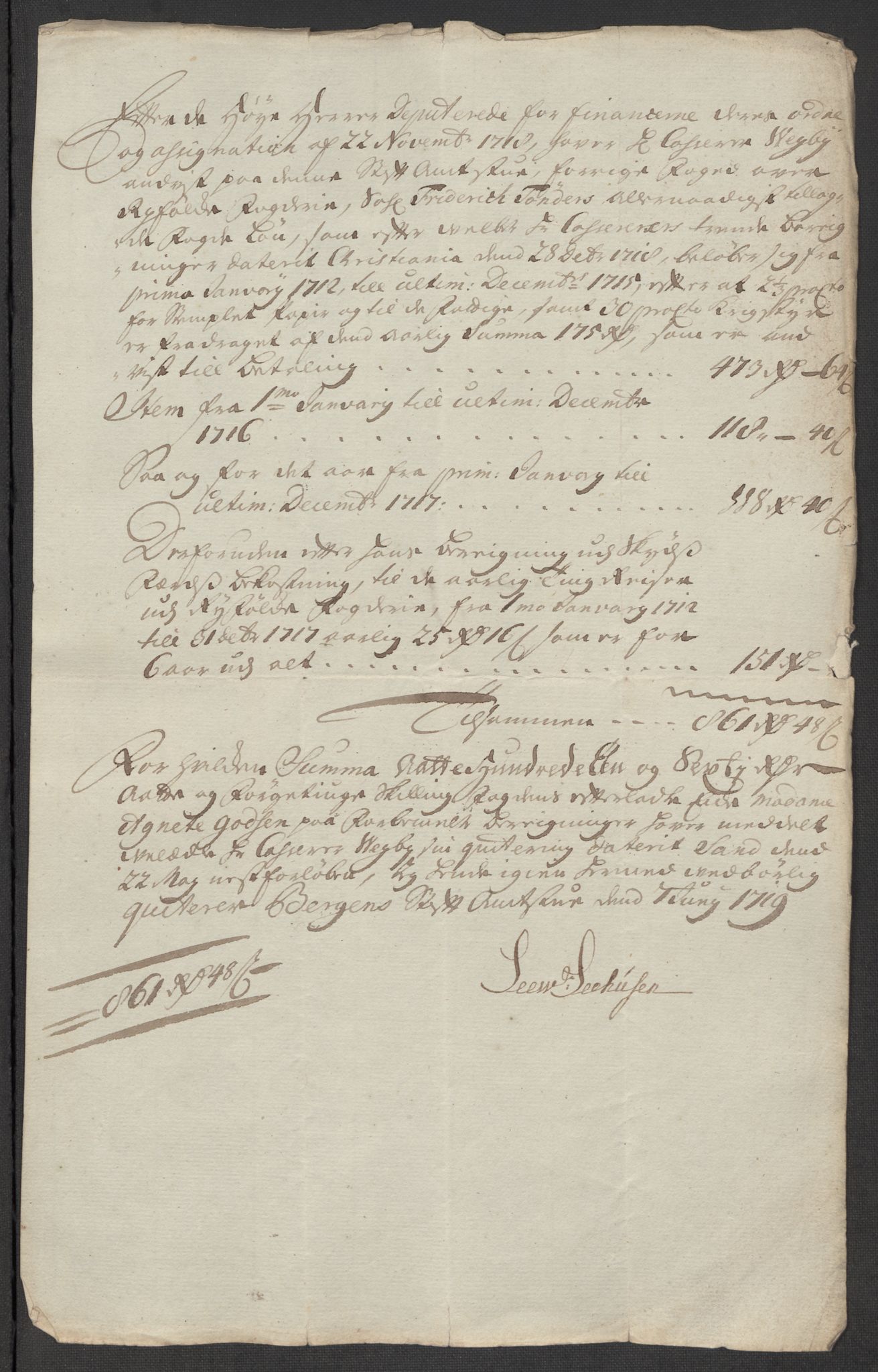 Rentekammeret inntil 1814, Reviderte regnskaper, Fogderegnskap, AV/RA-EA-4092/R47/L2870: Fogderegnskap Ryfylke, 1717, p. 427