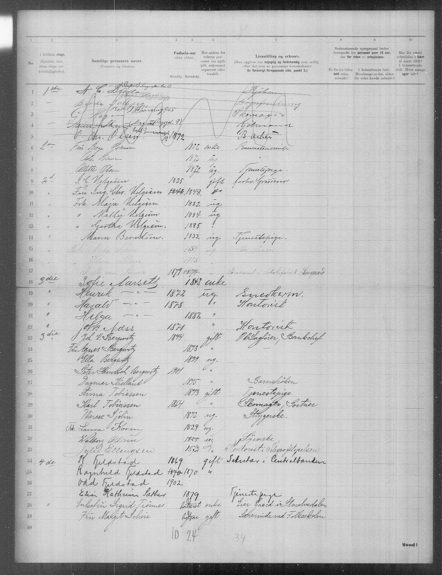 OBA, Municipal Census 1902 for Kristiania, 1902, p. 24180