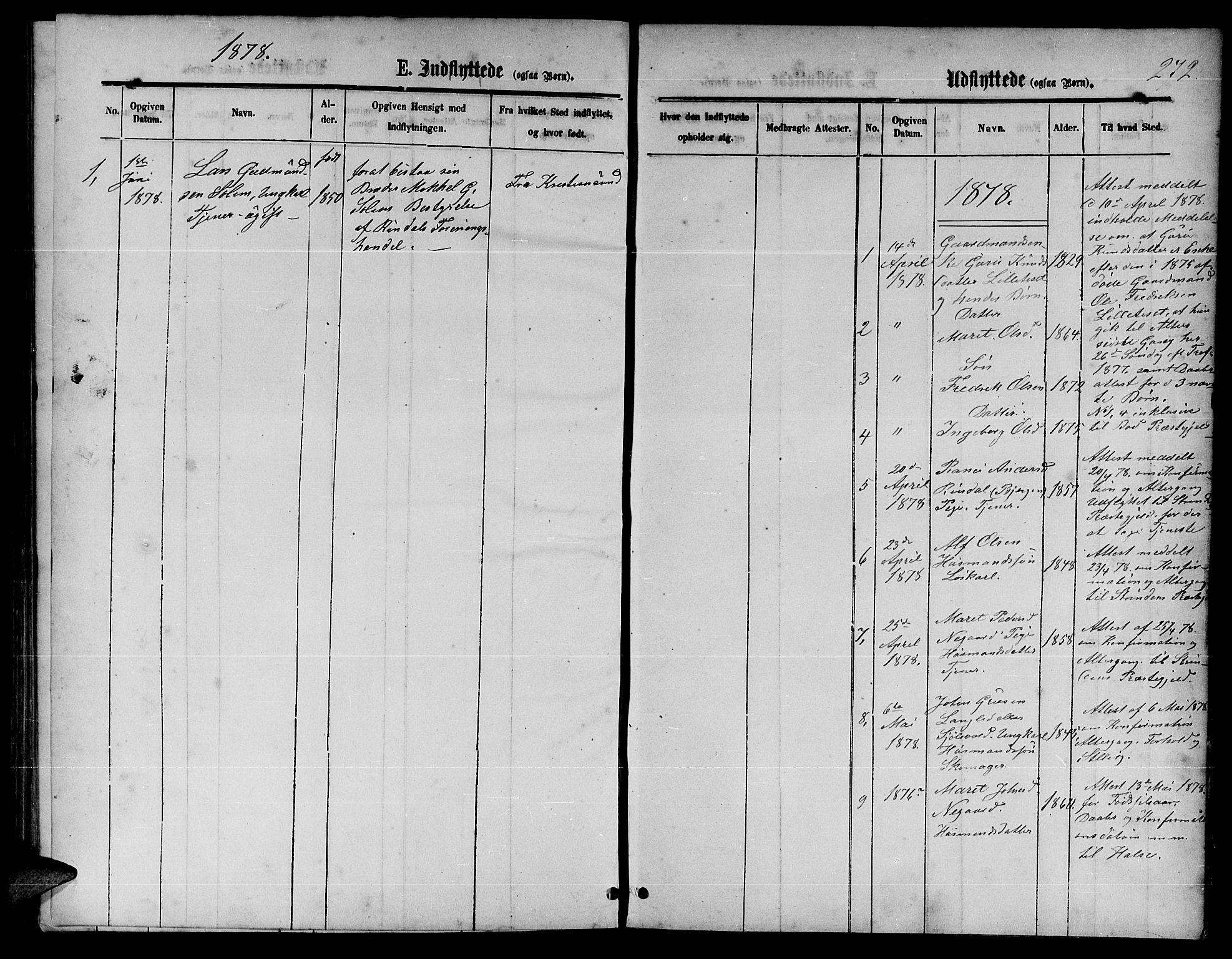 Ministerialprotokoller, klokkerbøker og fødselsregistre - Møre og Romsdal, AV/SAT-A-1454/598/L1076: Parish register (copy) no. 598C01, 1867-1878, p. 272