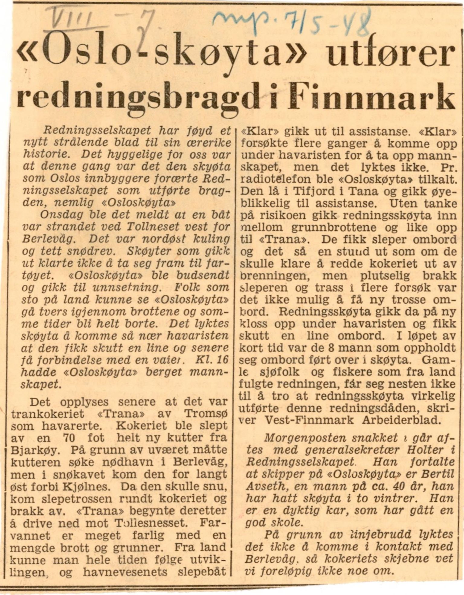 Finnmarkskontorets presse- og opplysningsarkiv , FMFB/A-1198/E/L0013/0006: 8. Velferd / Utstilling
