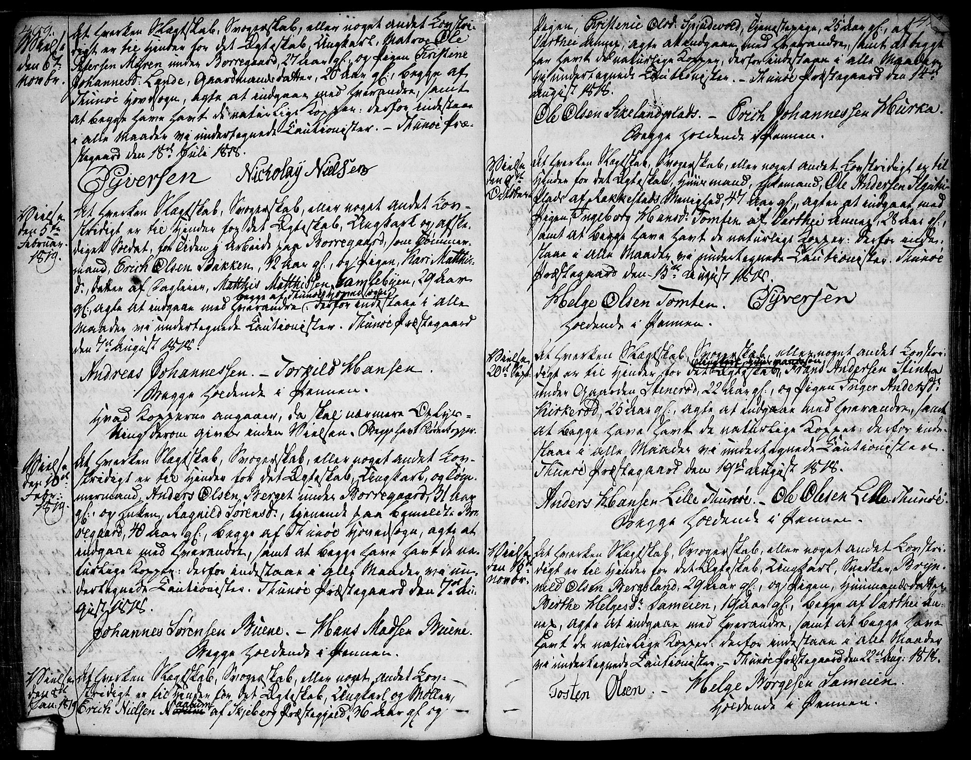 Tune prestekontor Kirkebøker, SAO/A-2007/F/Fa/L0004: Parish register (official) no. 4, 1797-1815, p. 409-410