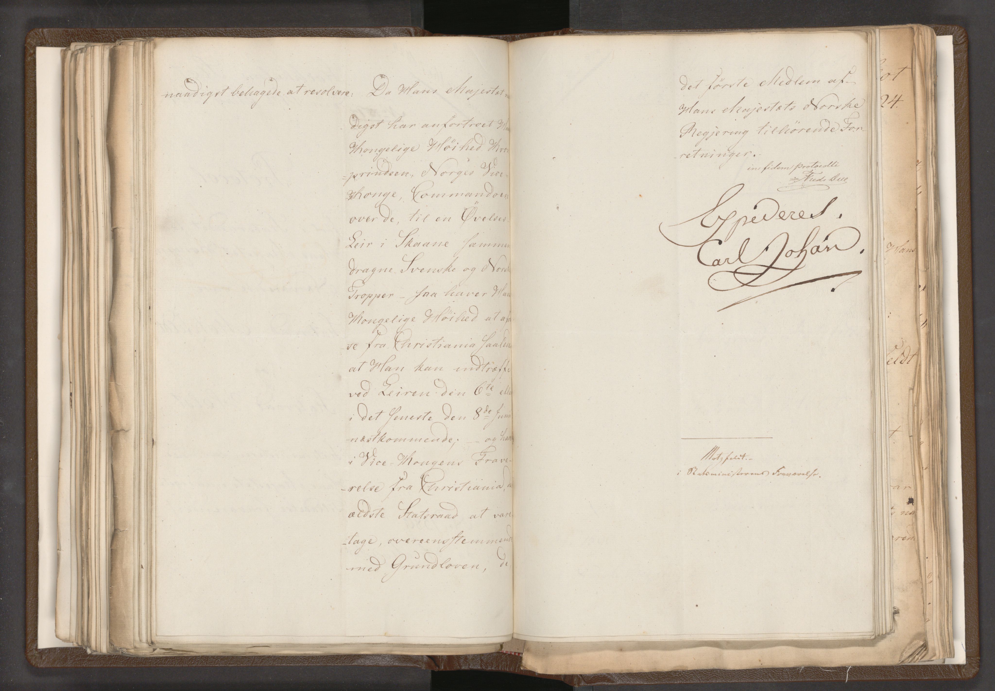 Statsrådssekretariatet, AV/RA-S-1001/A/Ab/L0018: Kgl. res. nr. 1112-1753, 1. halvår, 1824