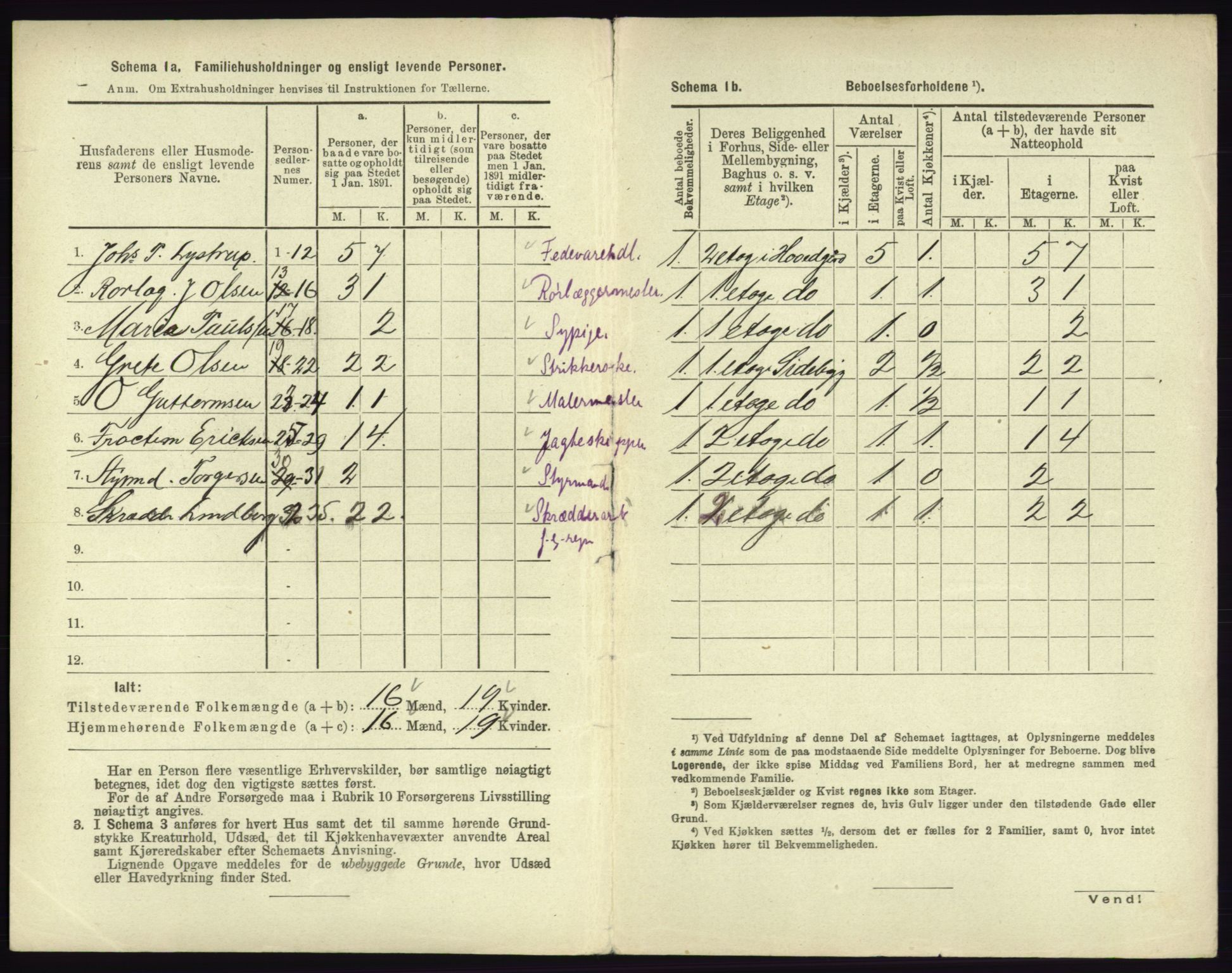 RA, 1891 census for 0602 Drammen, 1891, p. 2474