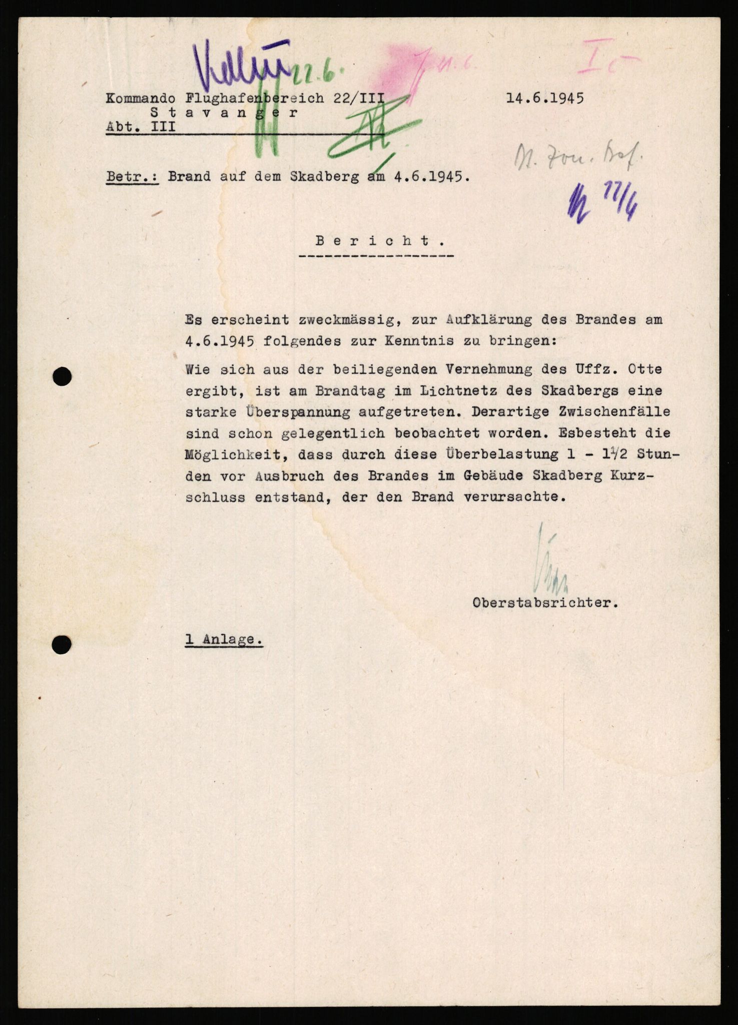 Deutscher Oberbefehlshaber Norwegen (DOBN), AV/RA-RAFA-2197/D/Dl/L0119: DB Zone Stavanger Abt. Ic, 1945, p. 30