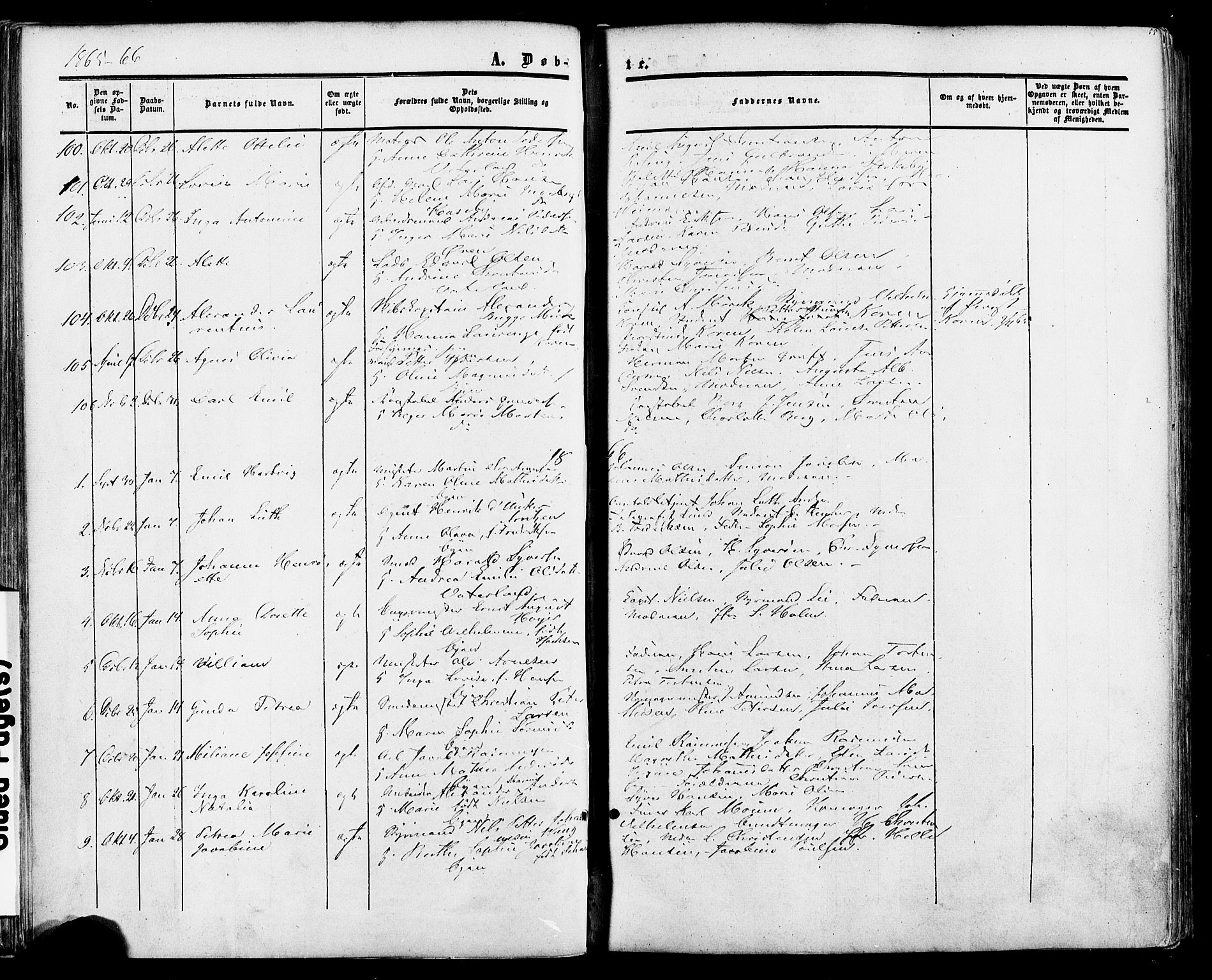 Fredrikstad prestekontor Kirkebøker, AV/SAO-A-11082/F/Fa/L0006: Parish register (official) no. 6, 1857-1878, p. 55