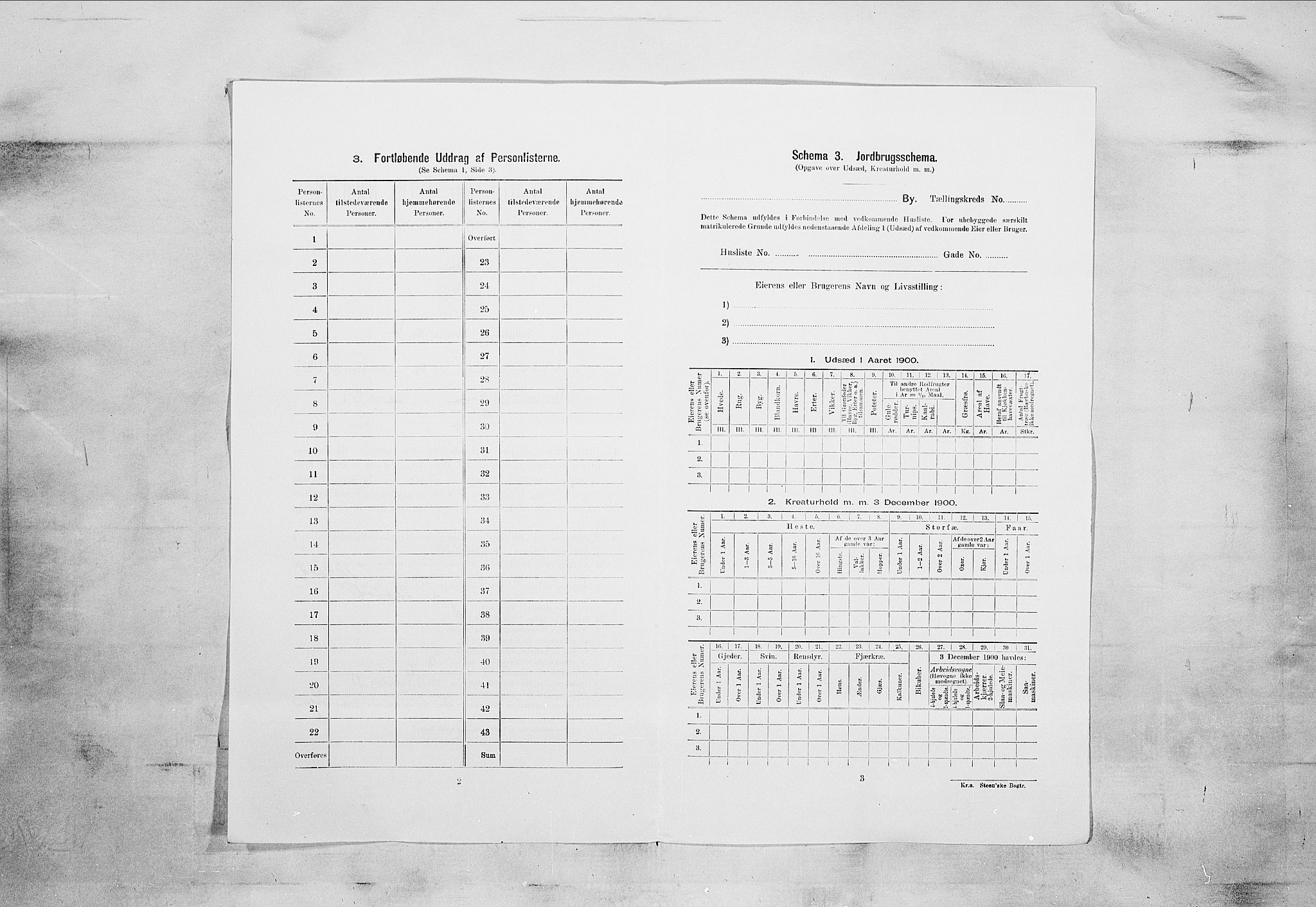 SAKO, 1900 census for Kragerø, 1900, p. 1682