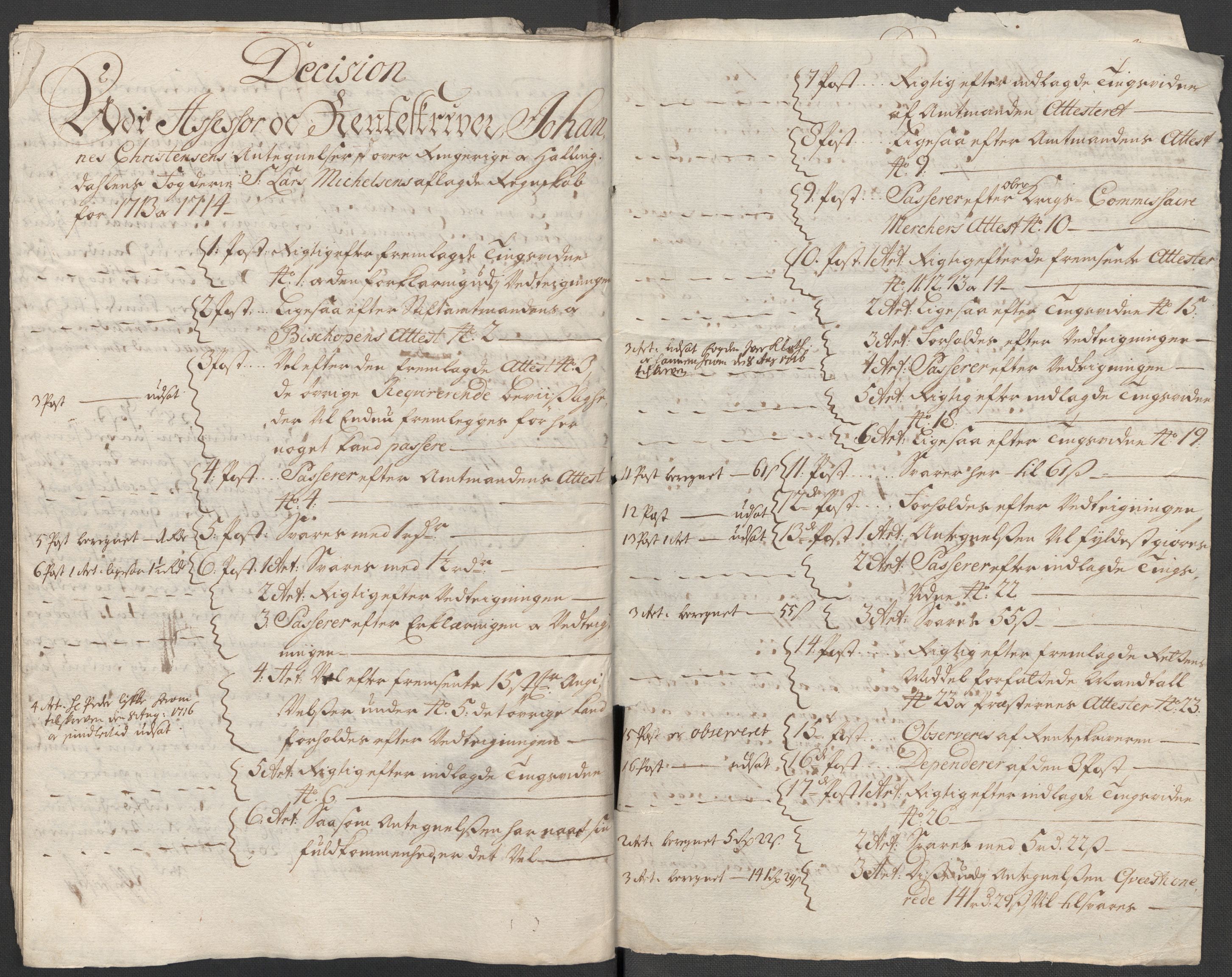 Rentekammeret inntil 1814, Reviderte regnskaper, Fogderegnskap, AV/RA-EA-4092/R23/L1472: Fogderegnskap Ringerike og Hallingdal, 1713-1714, p. 21