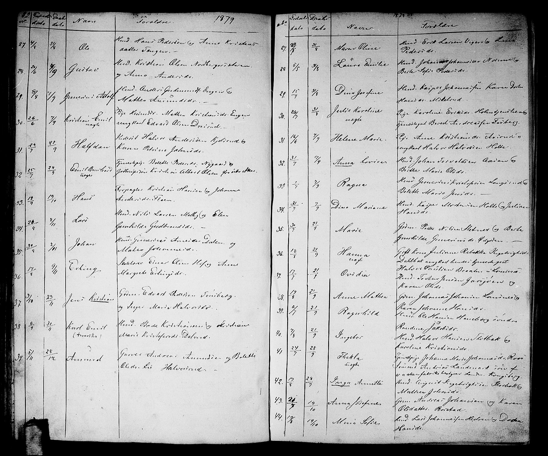 Aurskog prestekontor Kirkebøker, SAO/A-10304a/G/Ga/L0003: Parish register (copy) no. I 3, 1858-1883, p. 82
